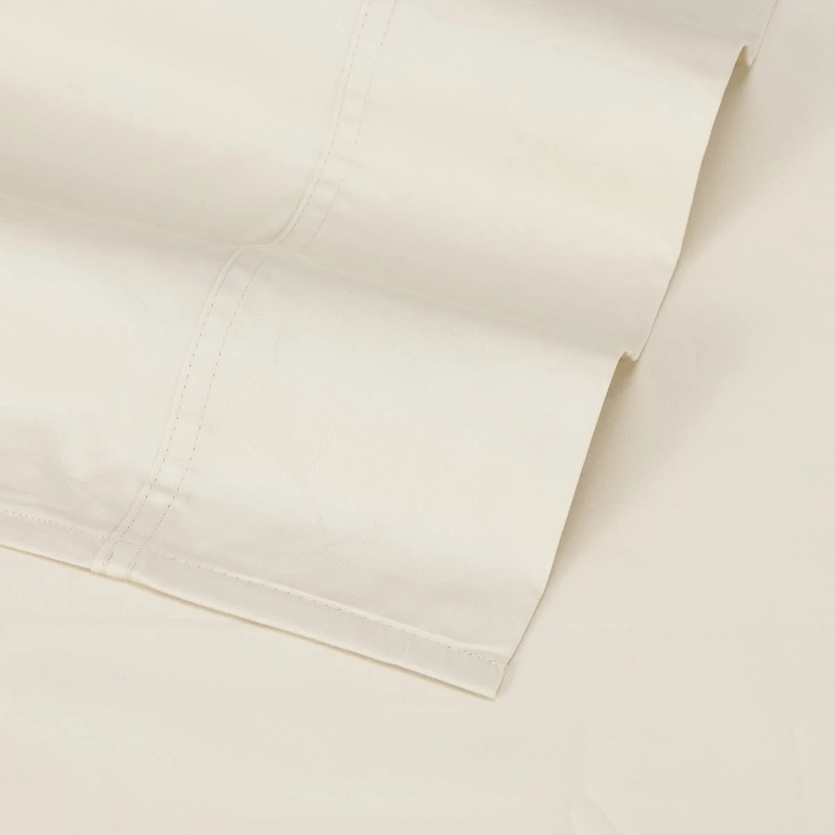 4 500 Thread Count Cotton Sheet Set - Double Bed, Sand, 4 of 6