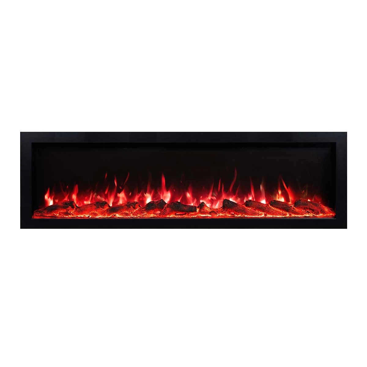 4 Moda Living Capriccio 60 inch Electric Fireplace - Black, 4 of 7