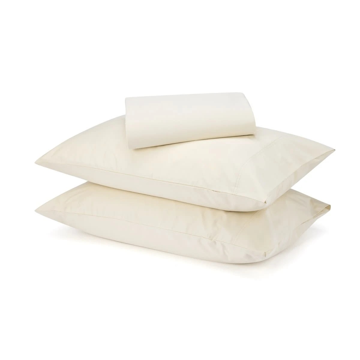 1 500 Thread Count Cotton Sheet Set - Double Bed, Sand, 1 of 6