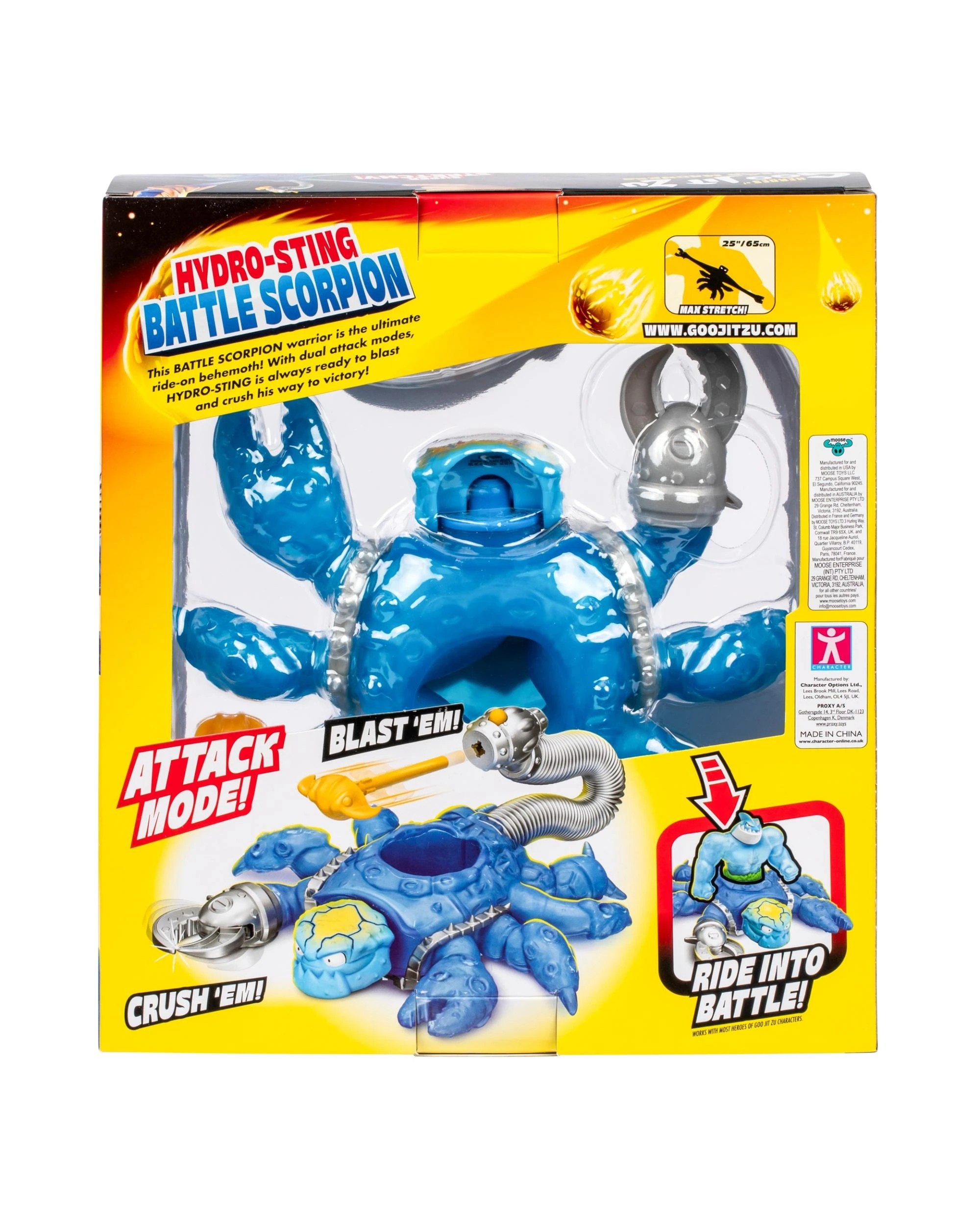 9 Moose Toys Heroes of Goo-Jit-Zu Meteor Madness Battle Scorpion Hydro-Sting Toy, 9 of 9