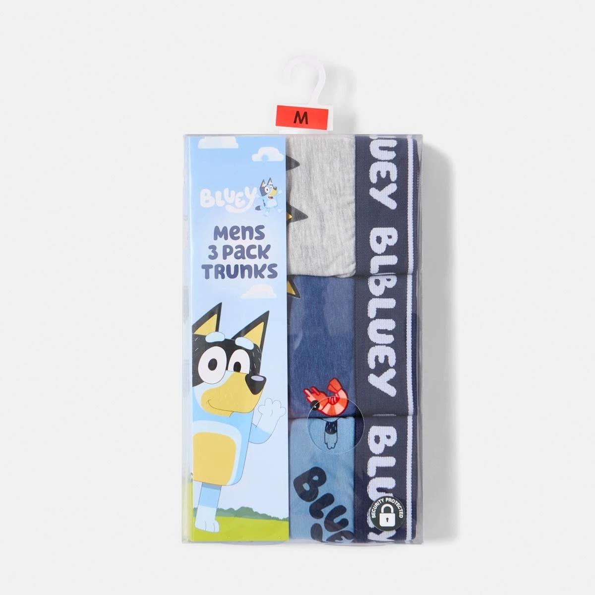 8 3 Pack Bluey License Trunks BLUEY TRUNKS, 8 of 8