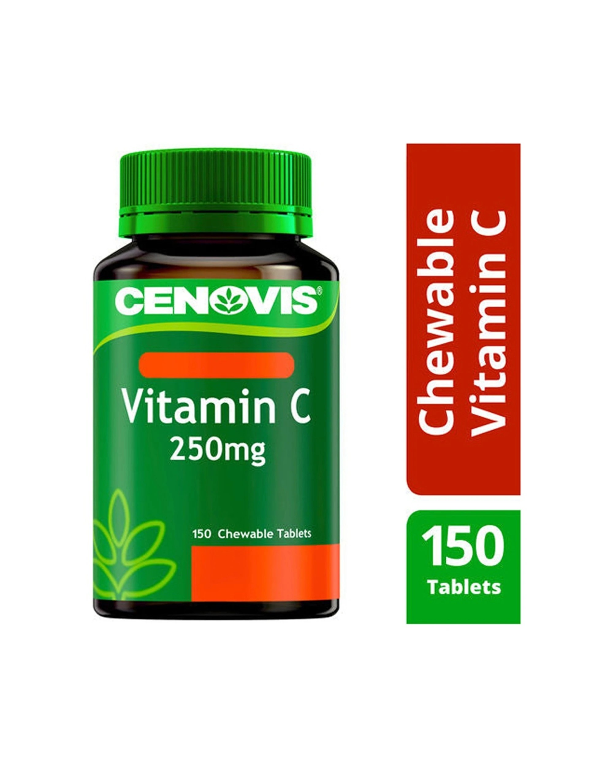 5 Cenovis 150pc Vitamin C 250mg Chewable Tablets Supports Immune Health & Cold Relief, 5 of 5