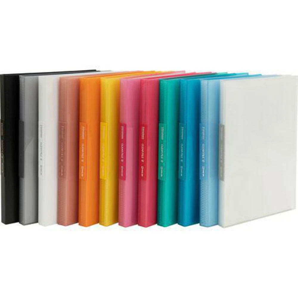 3 King Jim 40 Pocket Fixed Display Book Clear, 3 of 3