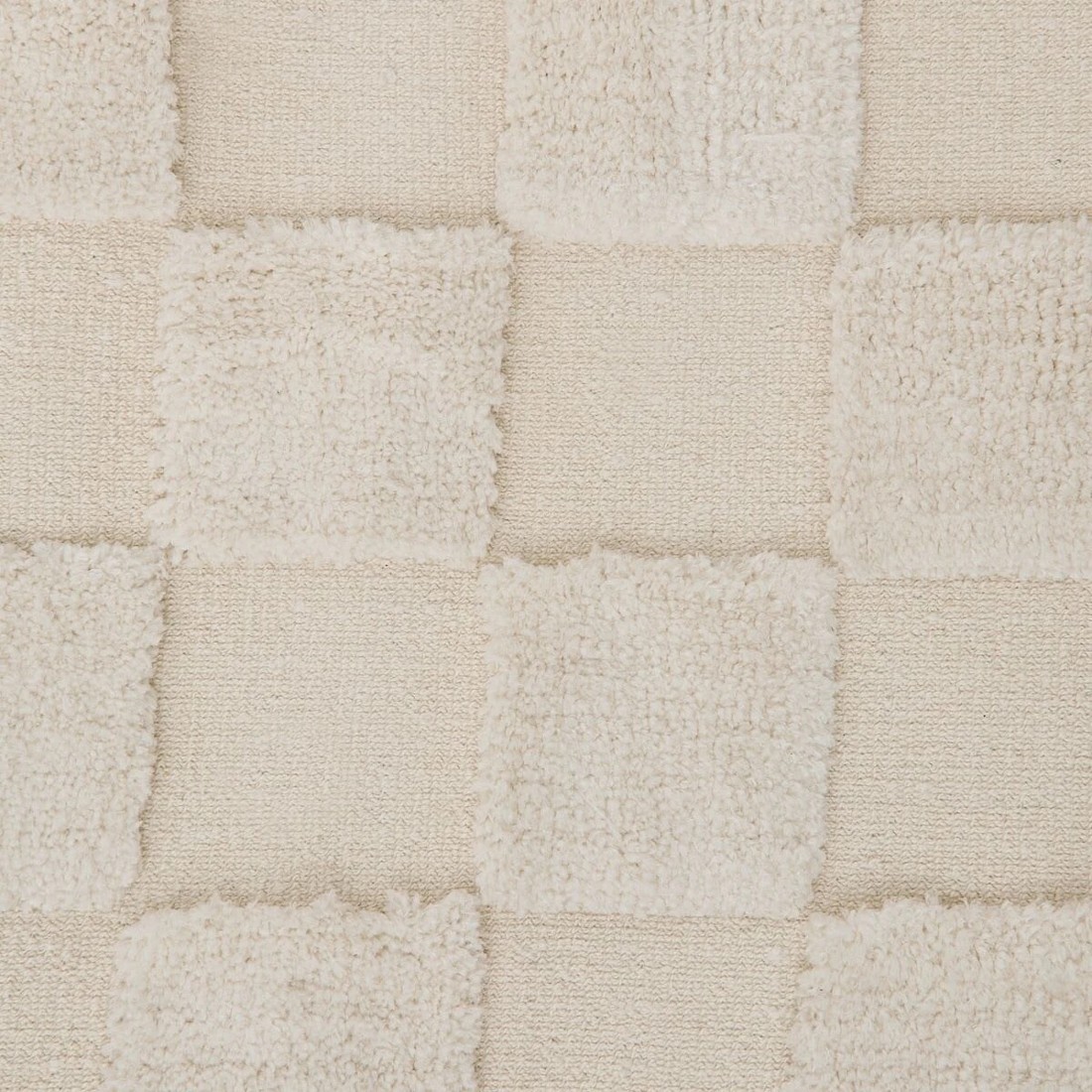 3 Check Rug - Natural, Small - 140cm x 70cm, 3 of 8