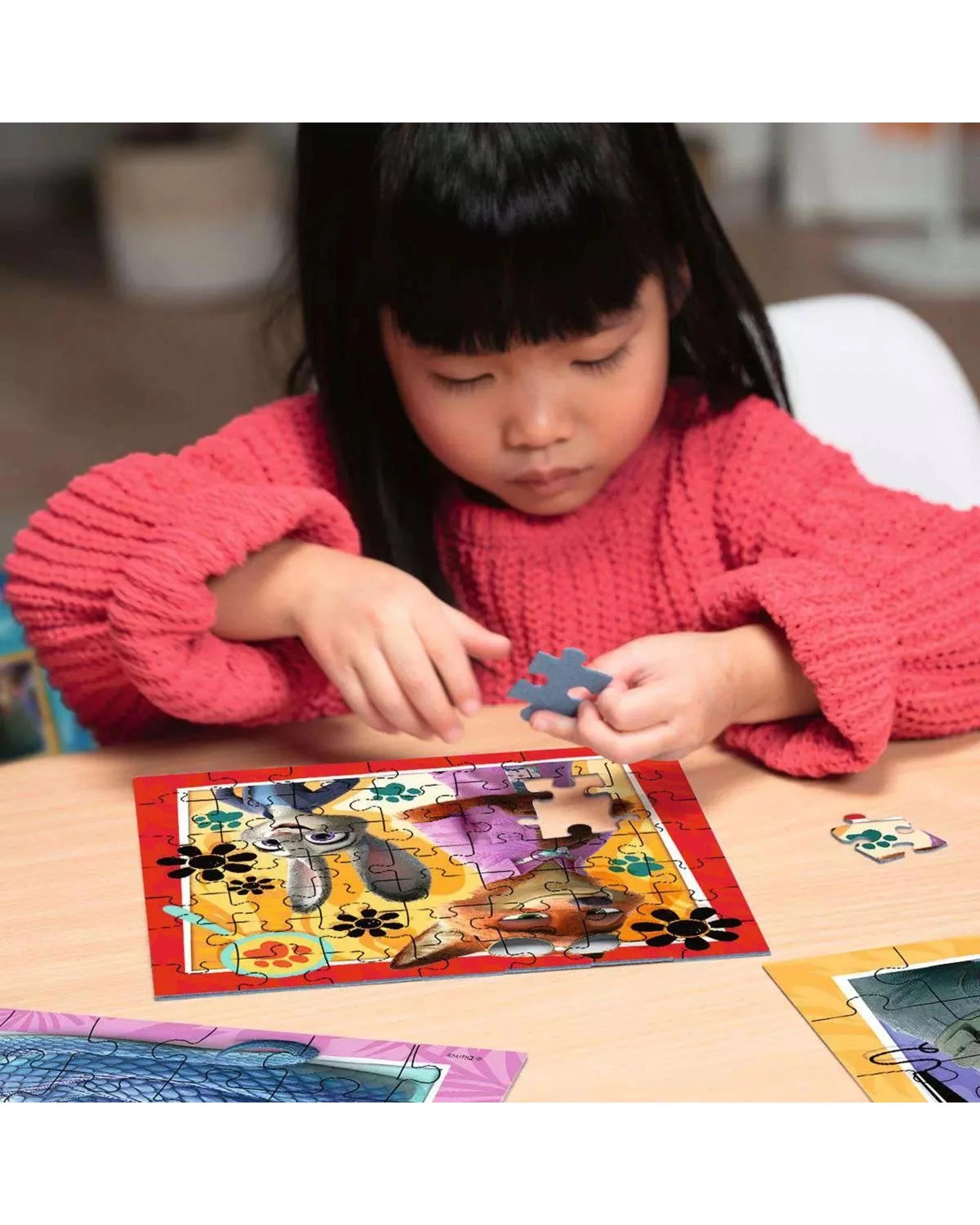 6 Ravensburger Disney Zootopia 2 A New Mission 3 x 49 Piece Jigsaw Puzzle 3 Pack, 6 of 6