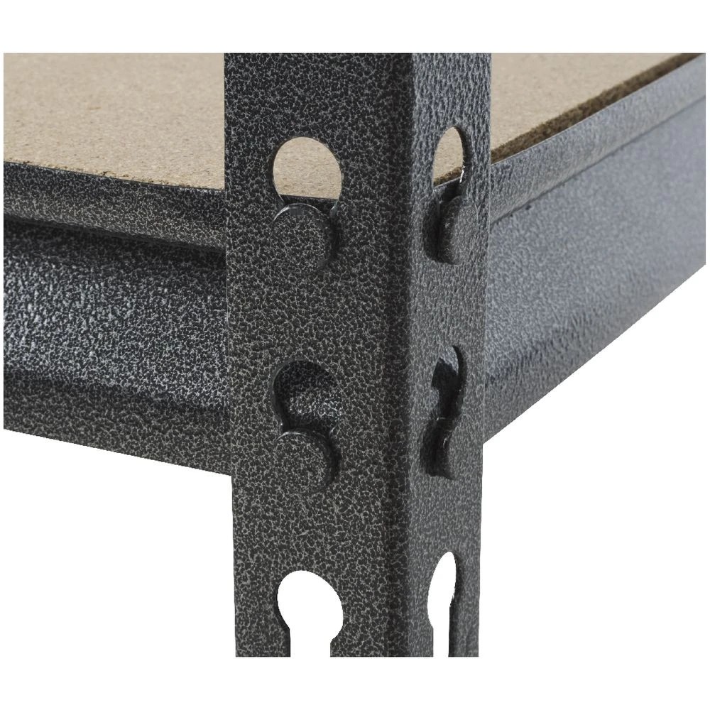 6 Hammerfast 4 Shelf Boltless Shelving System Shelves Home Office Storage, 6 of 9