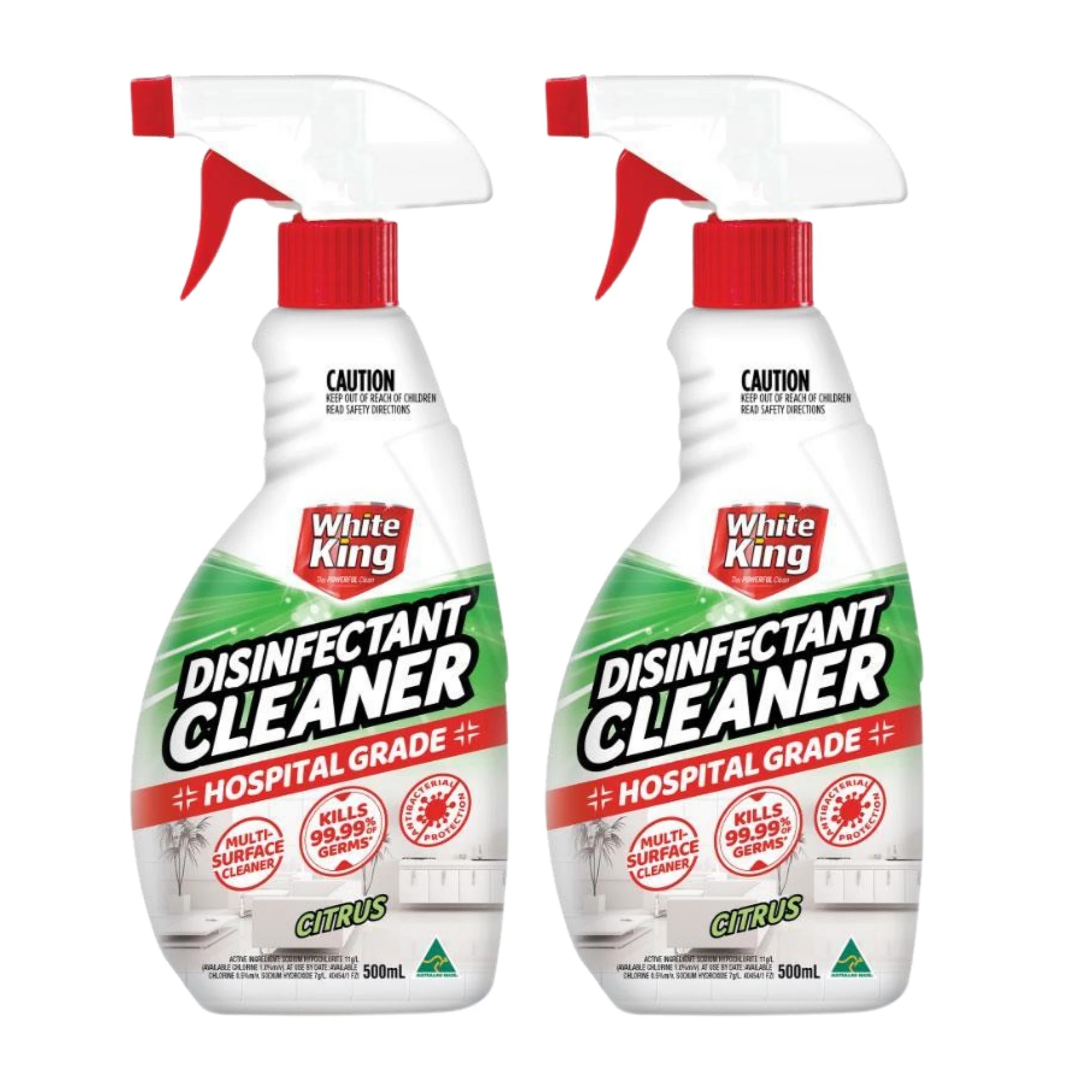 1 White King Whiteking Disinfectspray 500Mlx2, 1 of 1
