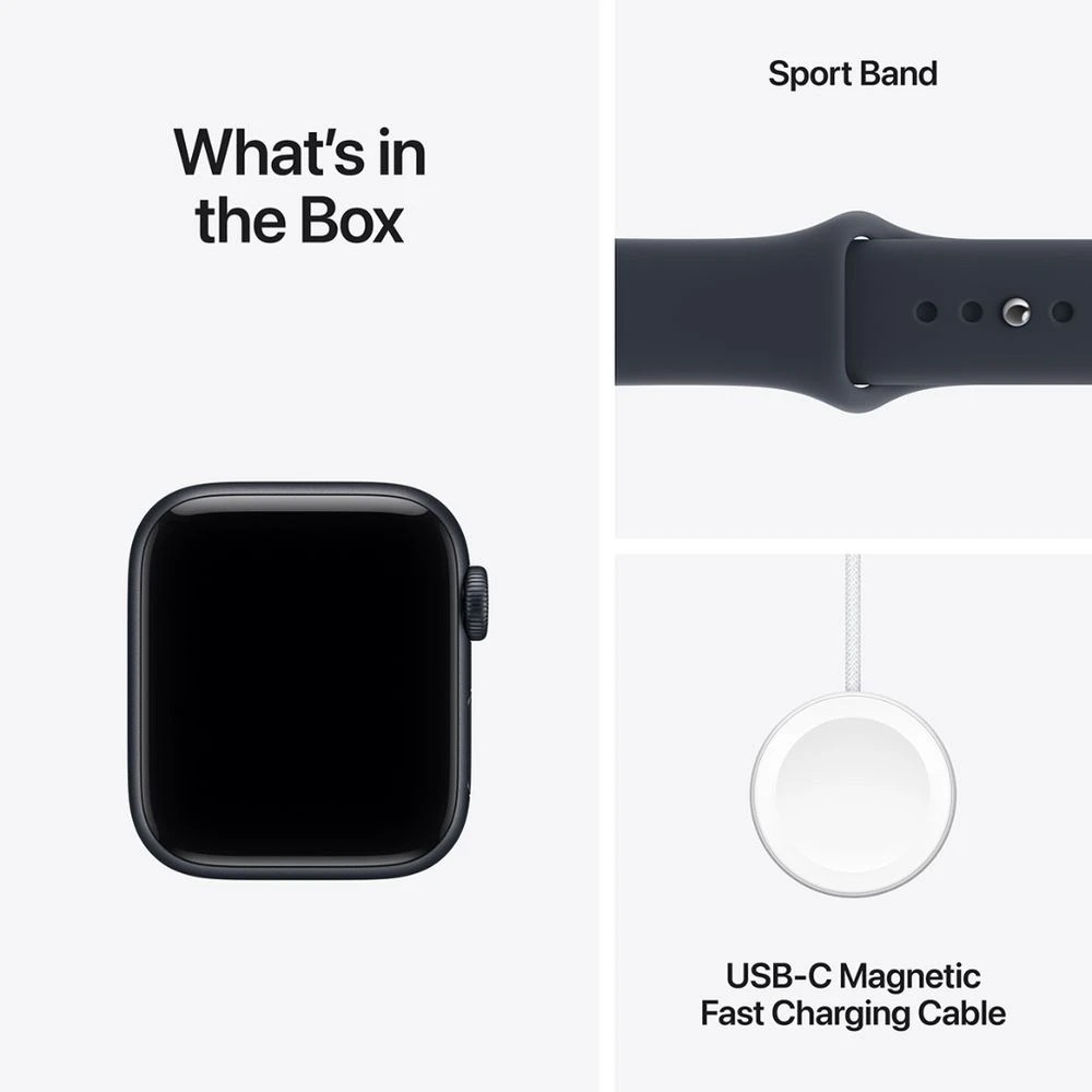 8 Apple Watch SE 3 GPS 40mm Midnight Navy Sport Band S/M, 8 of 9