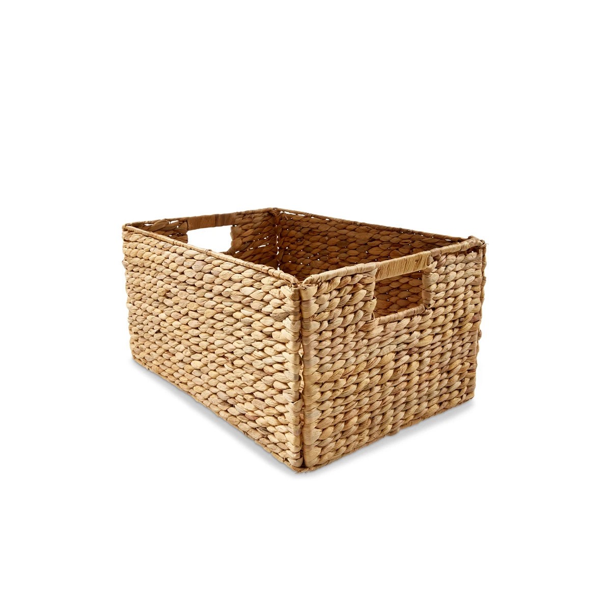 1 Rectangle Basket - Large, Natural, 1 of 4