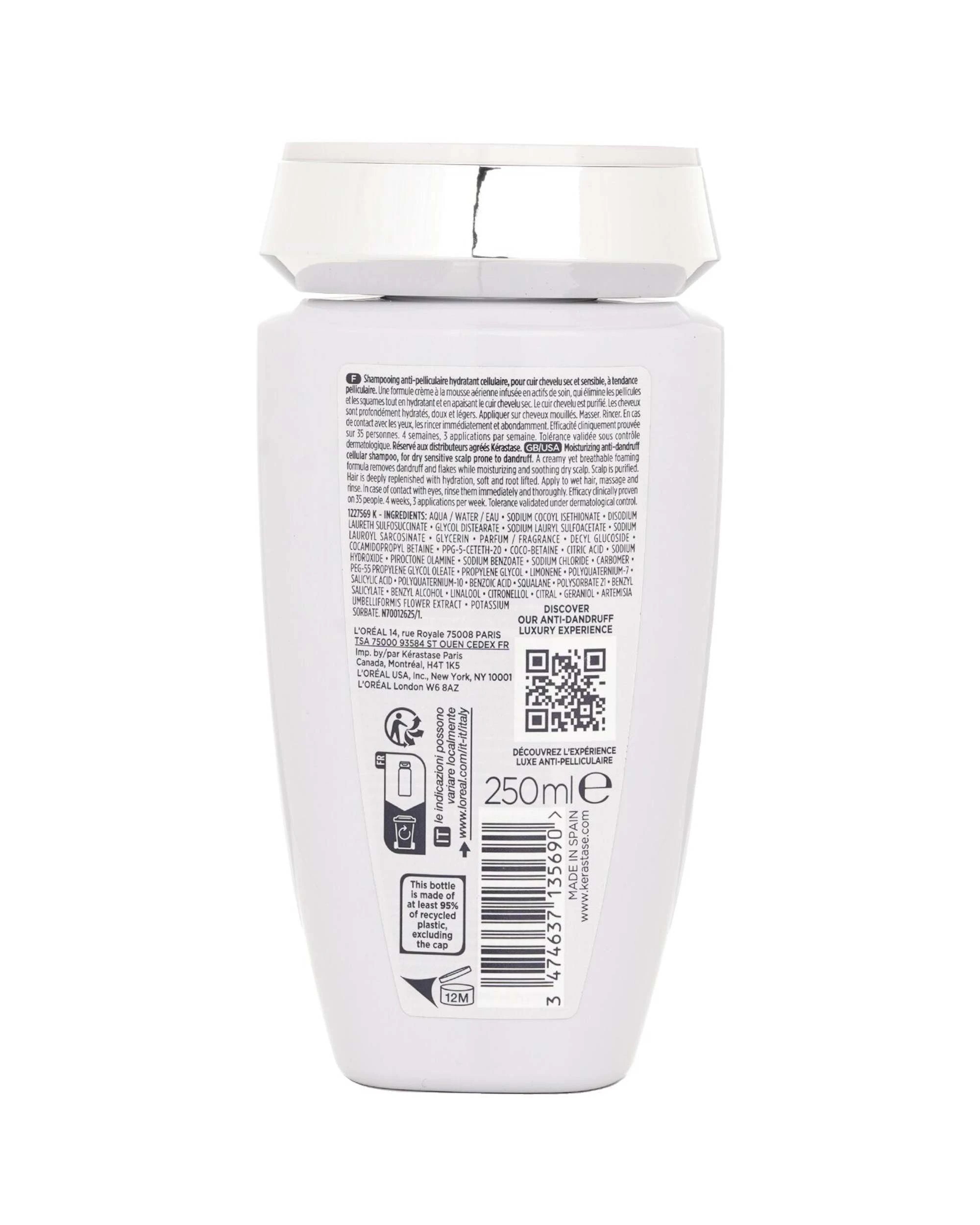 3 Kerastase Symbiose Moisturizing Anti Dandruff Cellular Shampoo 250ml/8.5oz, 3 of 3