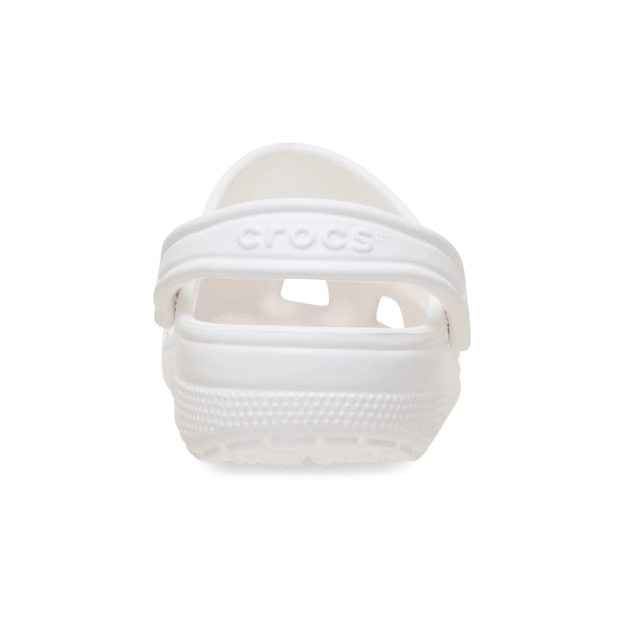 5 Crocs Unisex Classic Clog Sandals WHITE, 5 of 6
