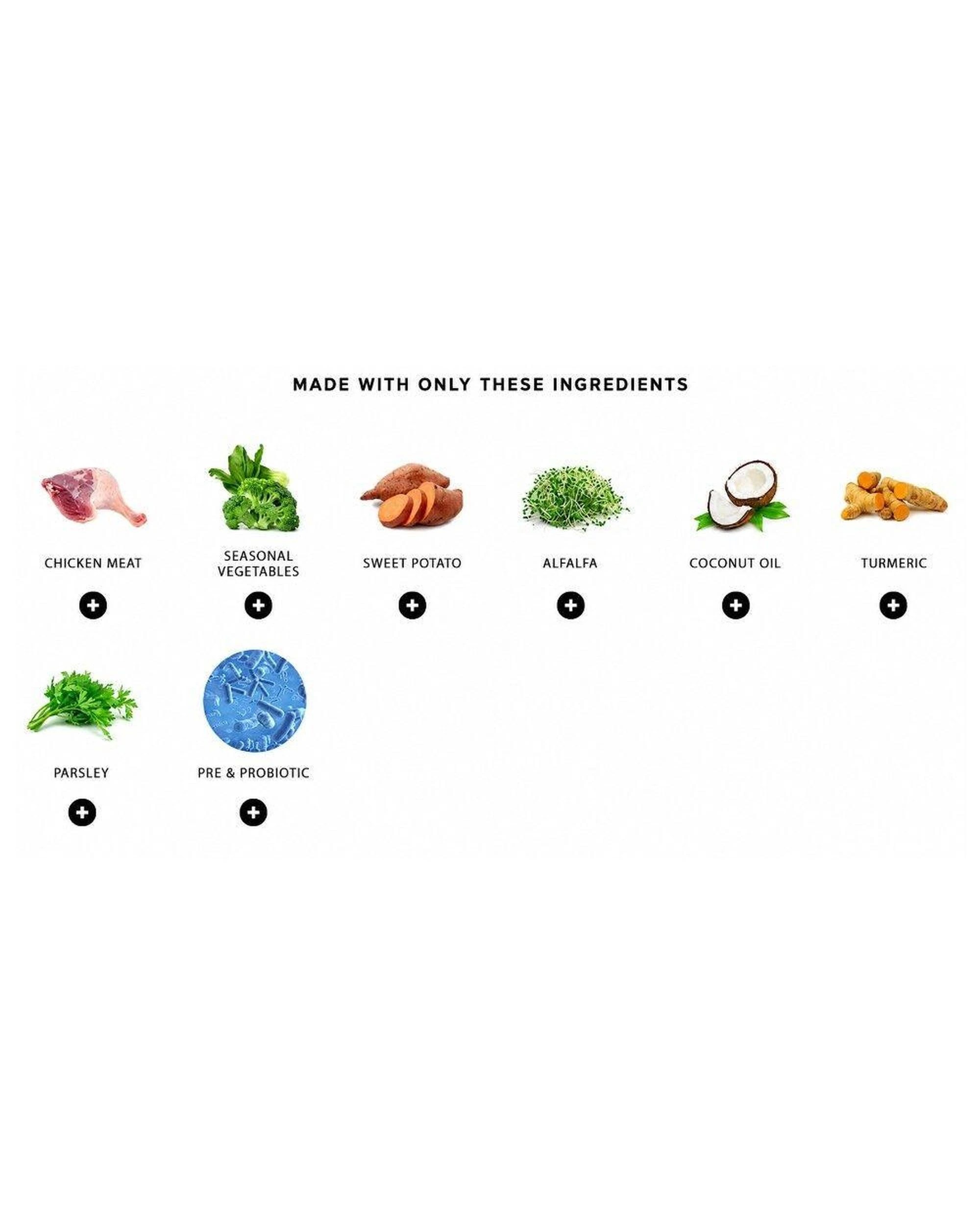 6 MFM Adult Single Meat Protein Dry Dog Food Chicken w/ Vegetables 14kg, 6 of 6