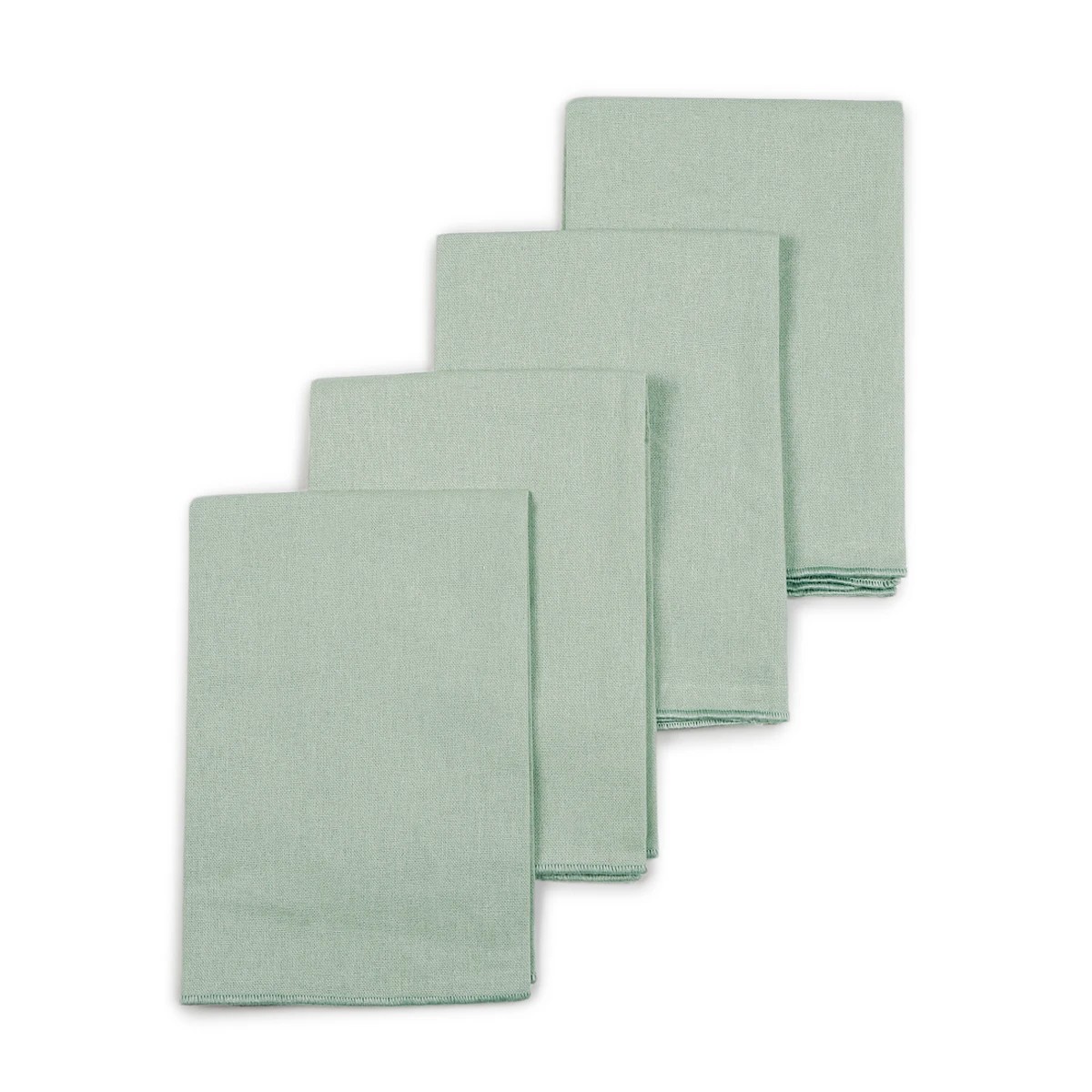 1 4 Pack Sage Napkins, 1 of 4