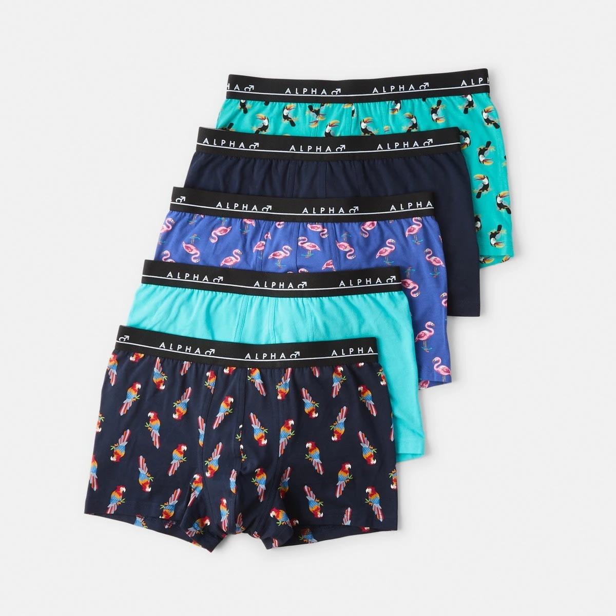 1 5 Pack Trunks BIRDS TROPPO, 1 of 10