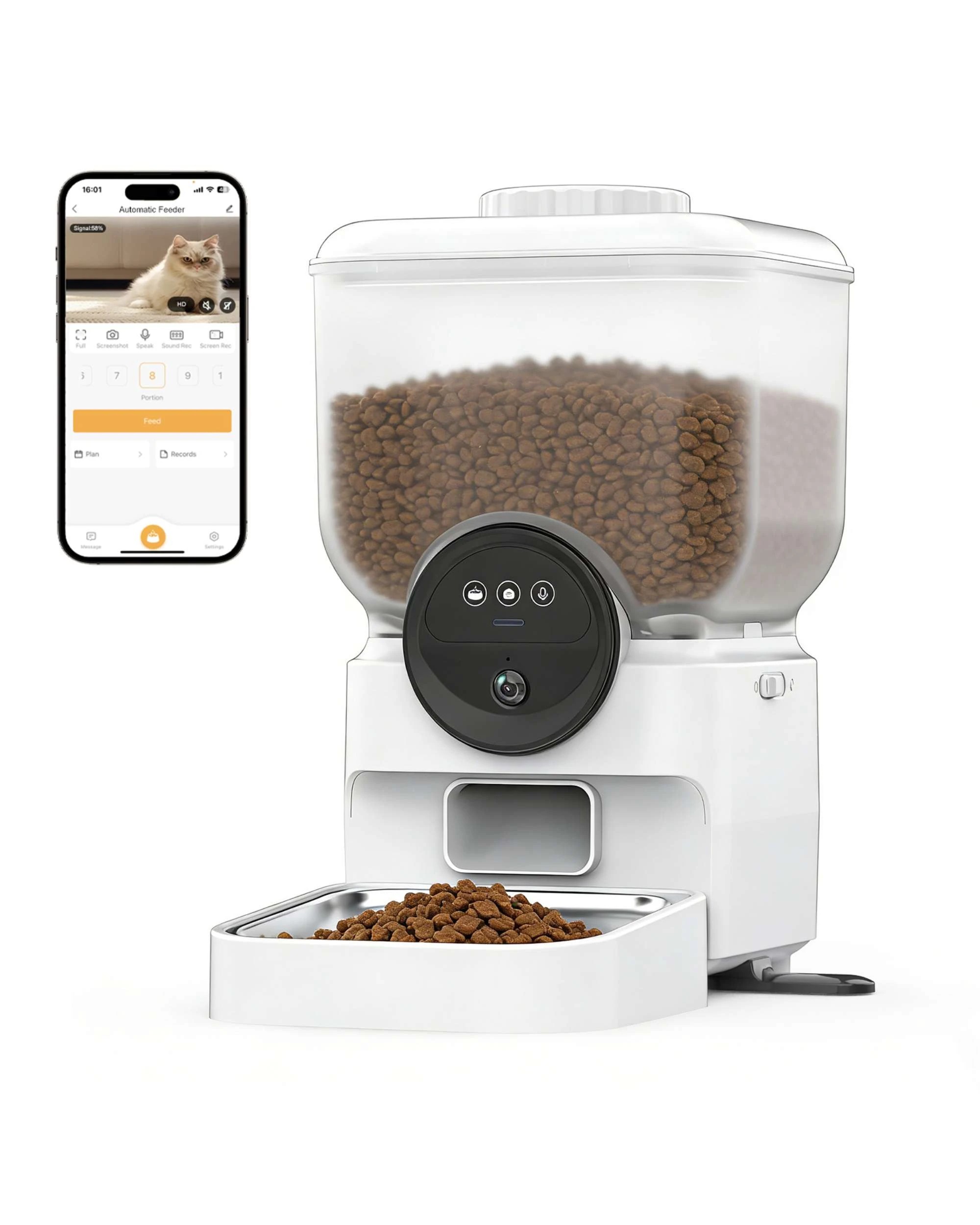 1 Advwin Automatic Pet Feeder 7L Smart Cat Feeder, 1 of 8