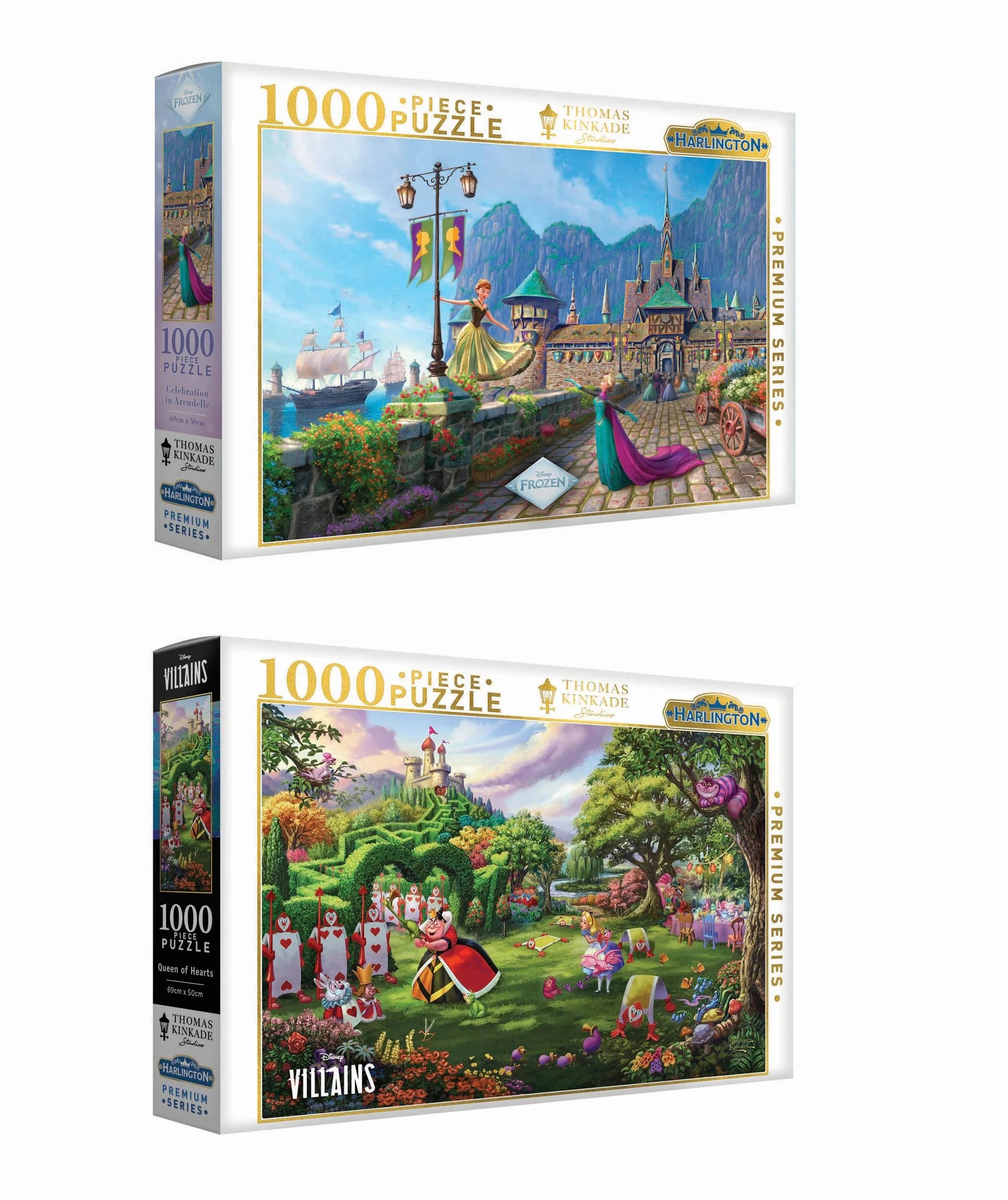 2 Harlington - Kinkade Disney Princess 1000 Piece Jigsaw Puzzle - Assorted* - Multi, 2 of 8