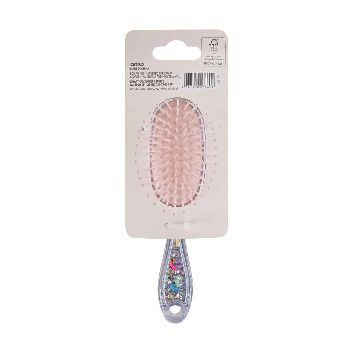 7 Oval Paddle Brush - Sequins, 7 of 7
