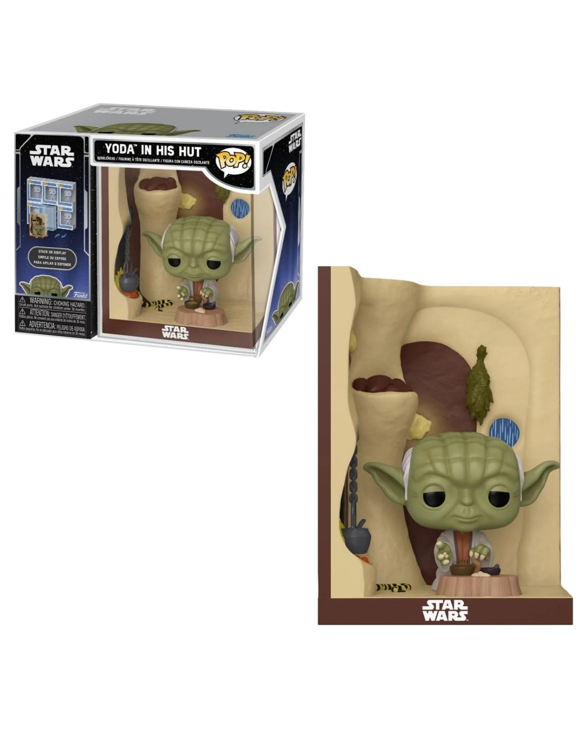 1 Star Wars Yoda in Hut POP! Nook Funko POP! Vinyl, 1 of 3