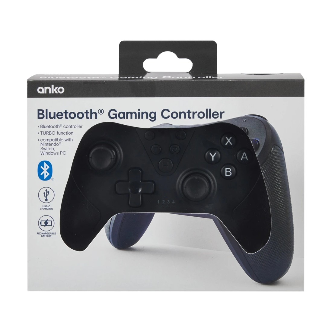 9 Wireless Bluetooth Gaming Controller - Black, 9 of 10
