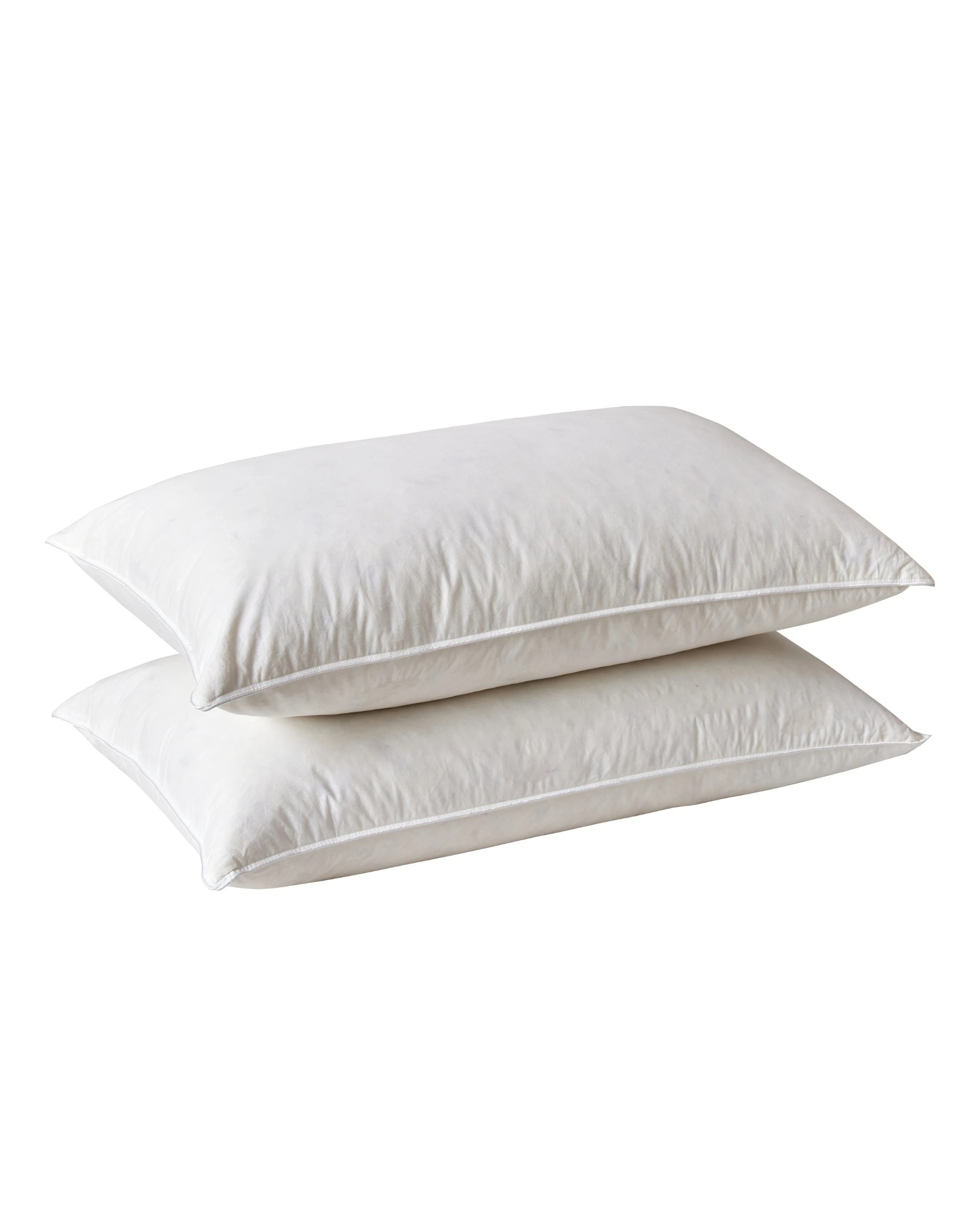 2 Dreamaker Goose Feather and Down King Pillow Twin Pack - White, 2 of 4