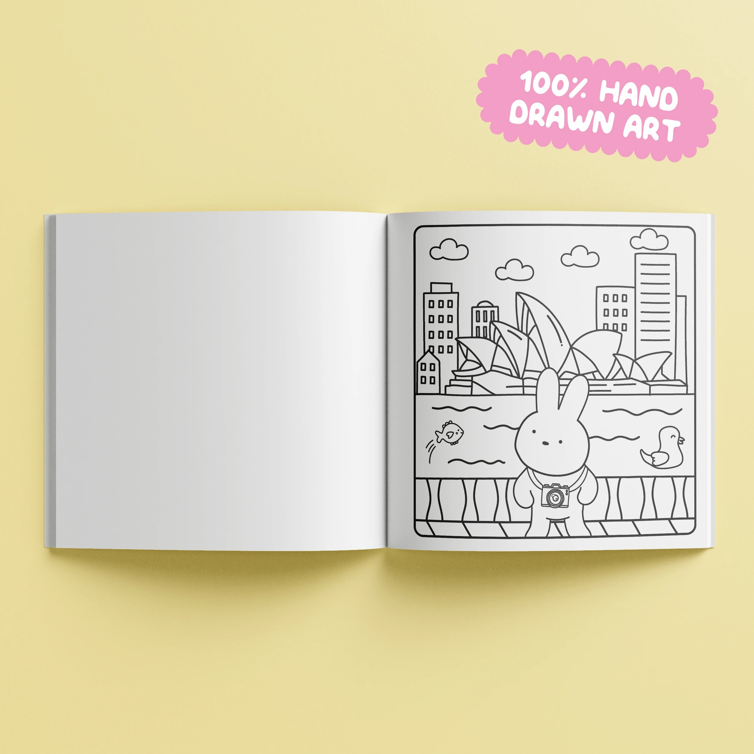 3 Sunny Vibes Cute Candids: Cute & Bold Colouring by Sam Jayne - Book, 3 of 5