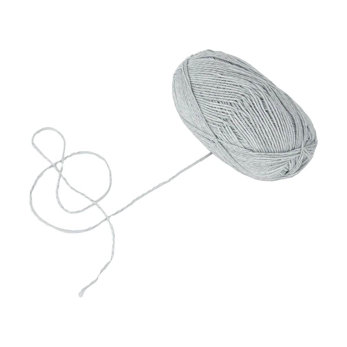 4 8 Ply Classic Acrylic Yarn - Grey Marle, 4 of 6