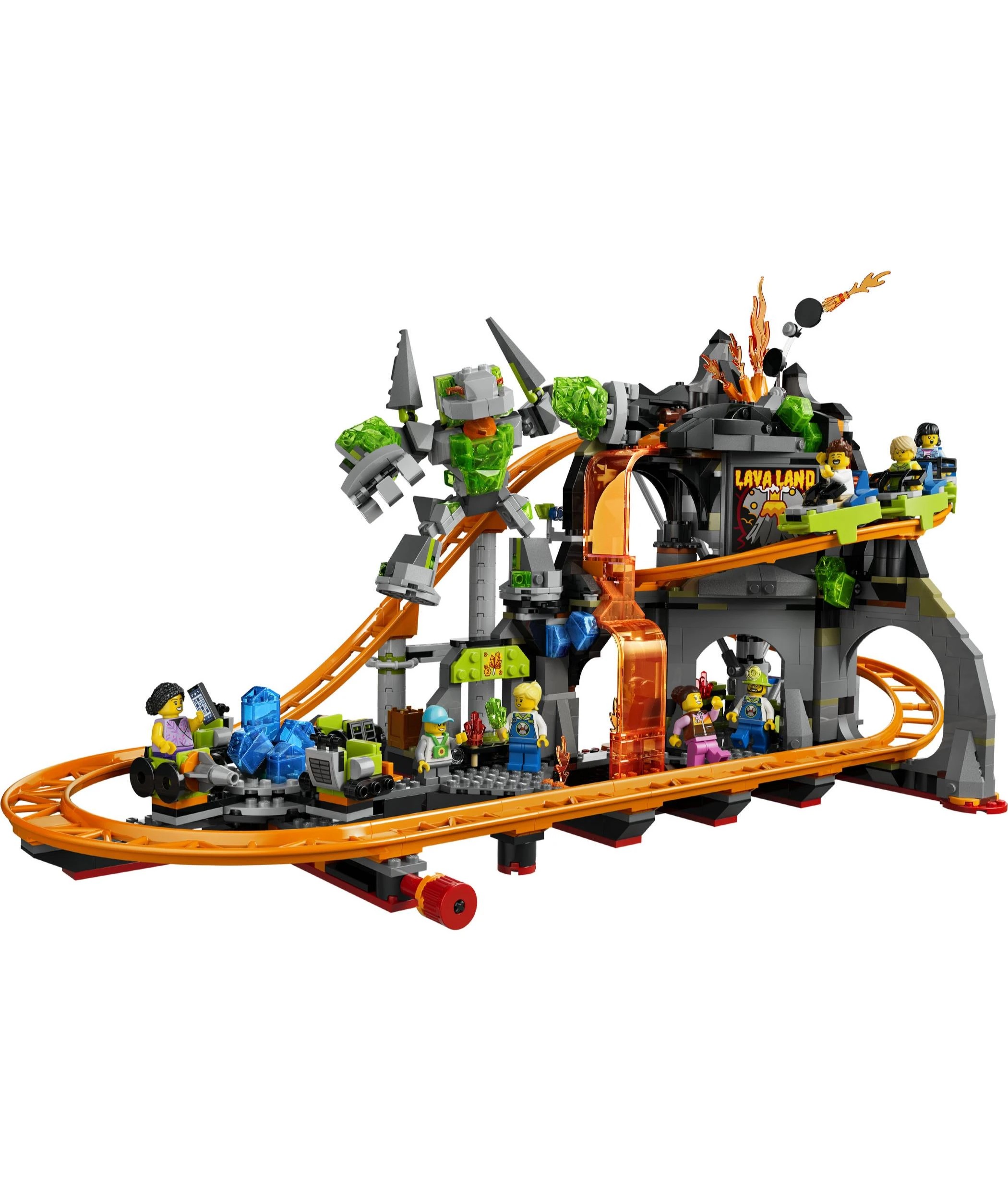 2 LEGO City Lava Land Roller Coaster Park 60501, 2 of 10