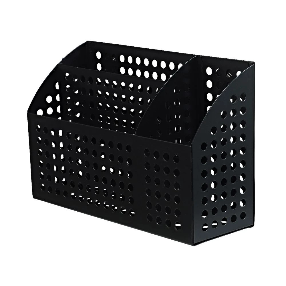 4 J.Burrows 3 Pocket Magnetic Organiser 190 x 65 x 125mm Black, 4 of 5