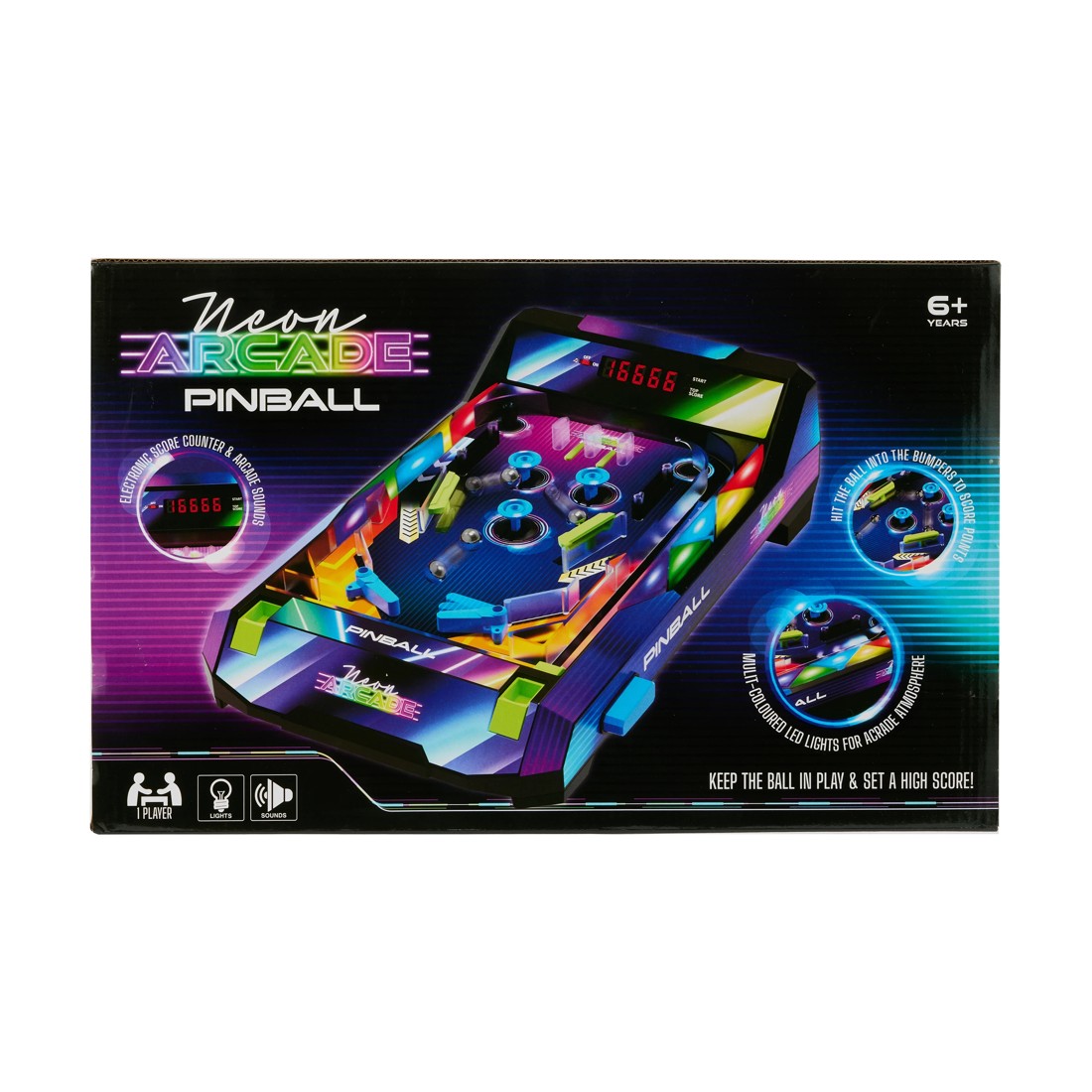 1 Neon Arcade Pinball, 1 of 7