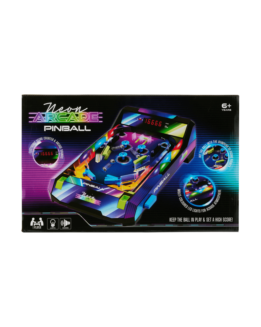 1 Neon Arcade Pinball, 1 of 7