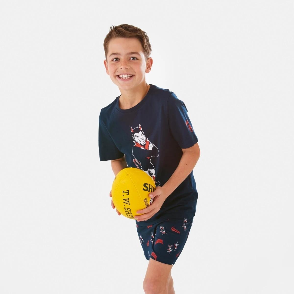6 Active Kids AFL Pyjama Set Melbourne, 6 of 10