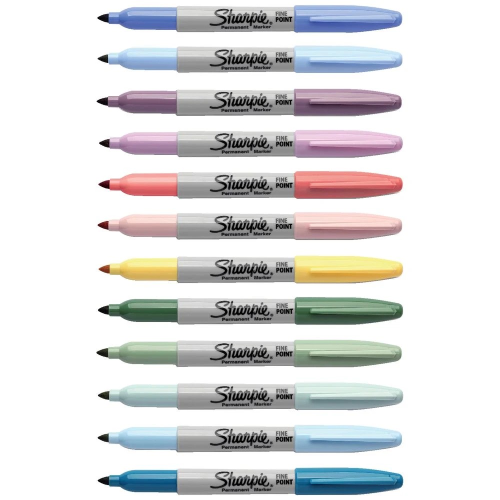 2 Sharpie Fine Permanent Markers Mystic Gems 12 Pack, 2 of 10