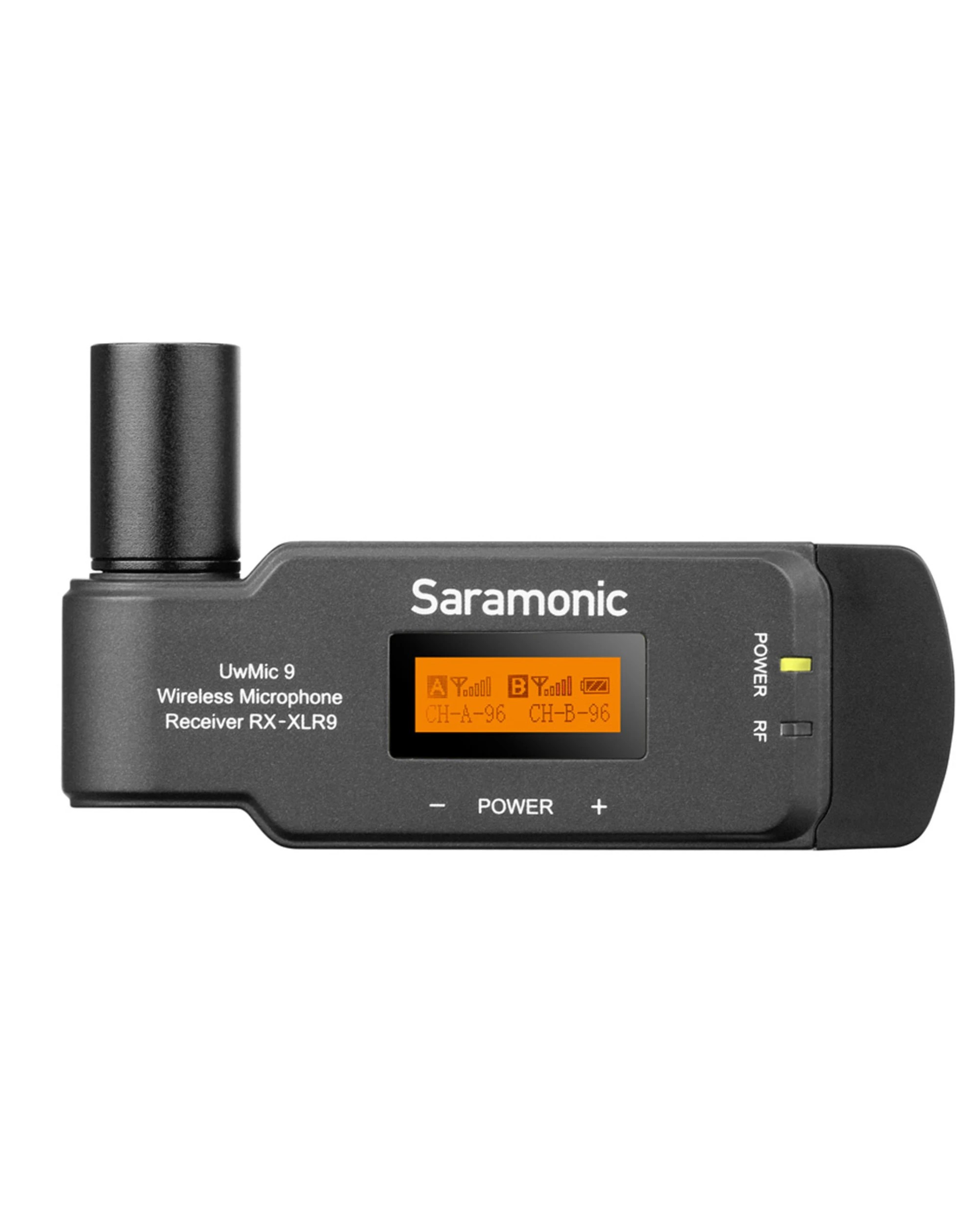 1 Saramonic Uwmic9 RX-XLR9 Compact Plug-on Wireless Receiver - Black, 1 of 5