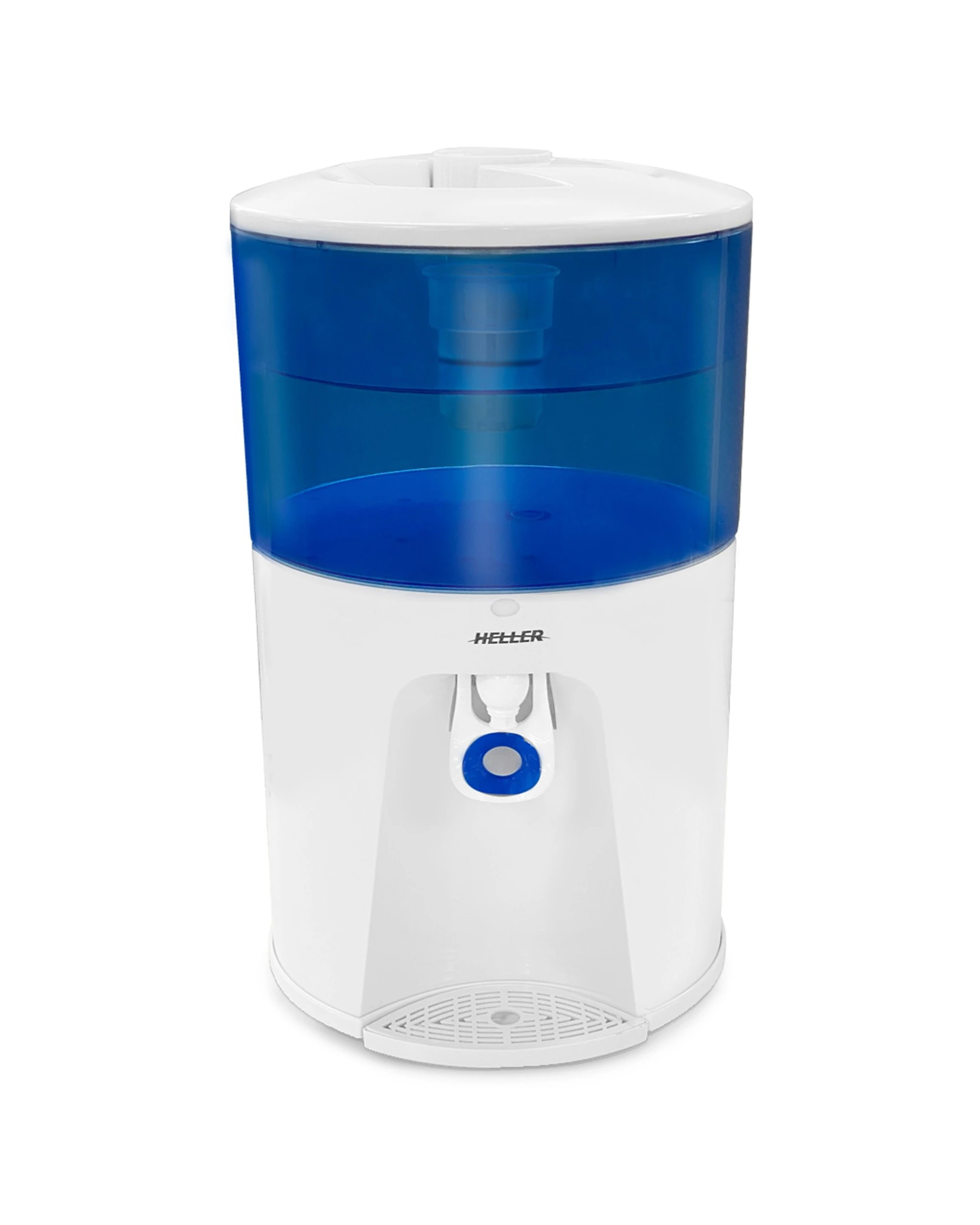 1 Heller 8.5l Bench Top Water Filter Cooler/chiller Cooling/cold Tap
 - White, 1 of 3