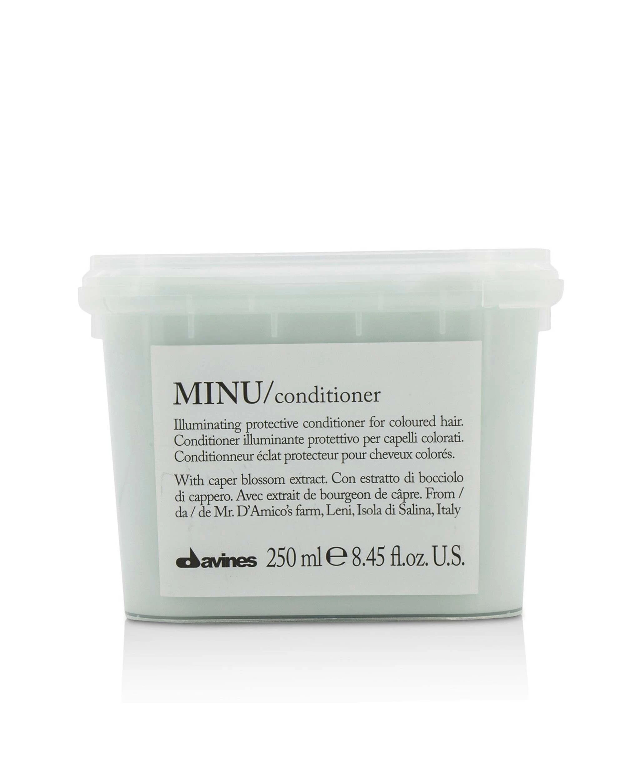 3 Davines Minu Conditioner Illuminating Protective Conditioner (For Coloured Hair)  1000ml/33.8oz, 3 of 4