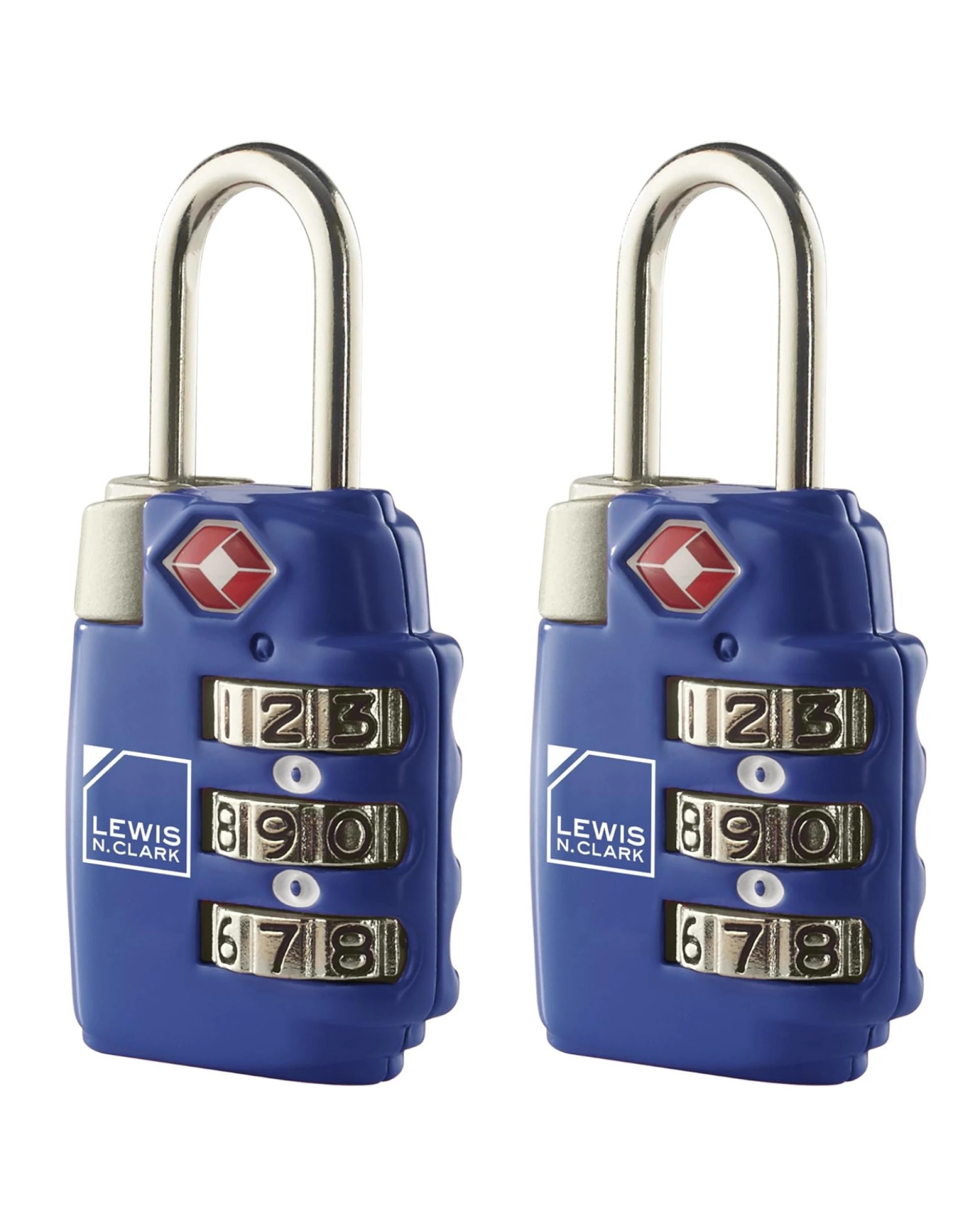 1 Lewis N. Clark 2x Lewis N Clark Tsa Approved Combination Lock Travel, 1 of 2