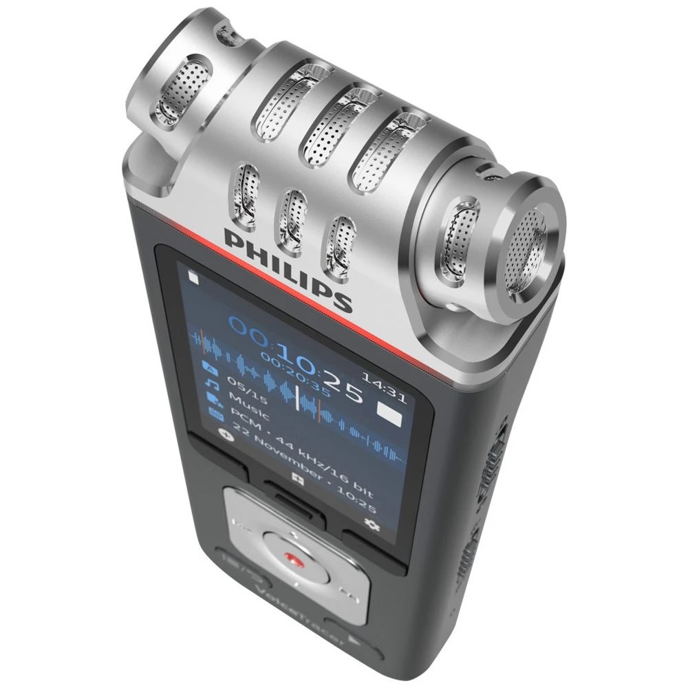 6 Philips DVT6115 3-Mic Digital Voice Recorder, 6 of 7