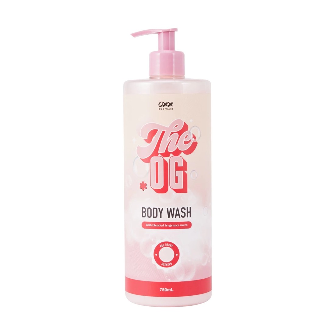 1 OXX Bodycare The OG Body Wash 750ml - Red Berry Scented, 1 of 3