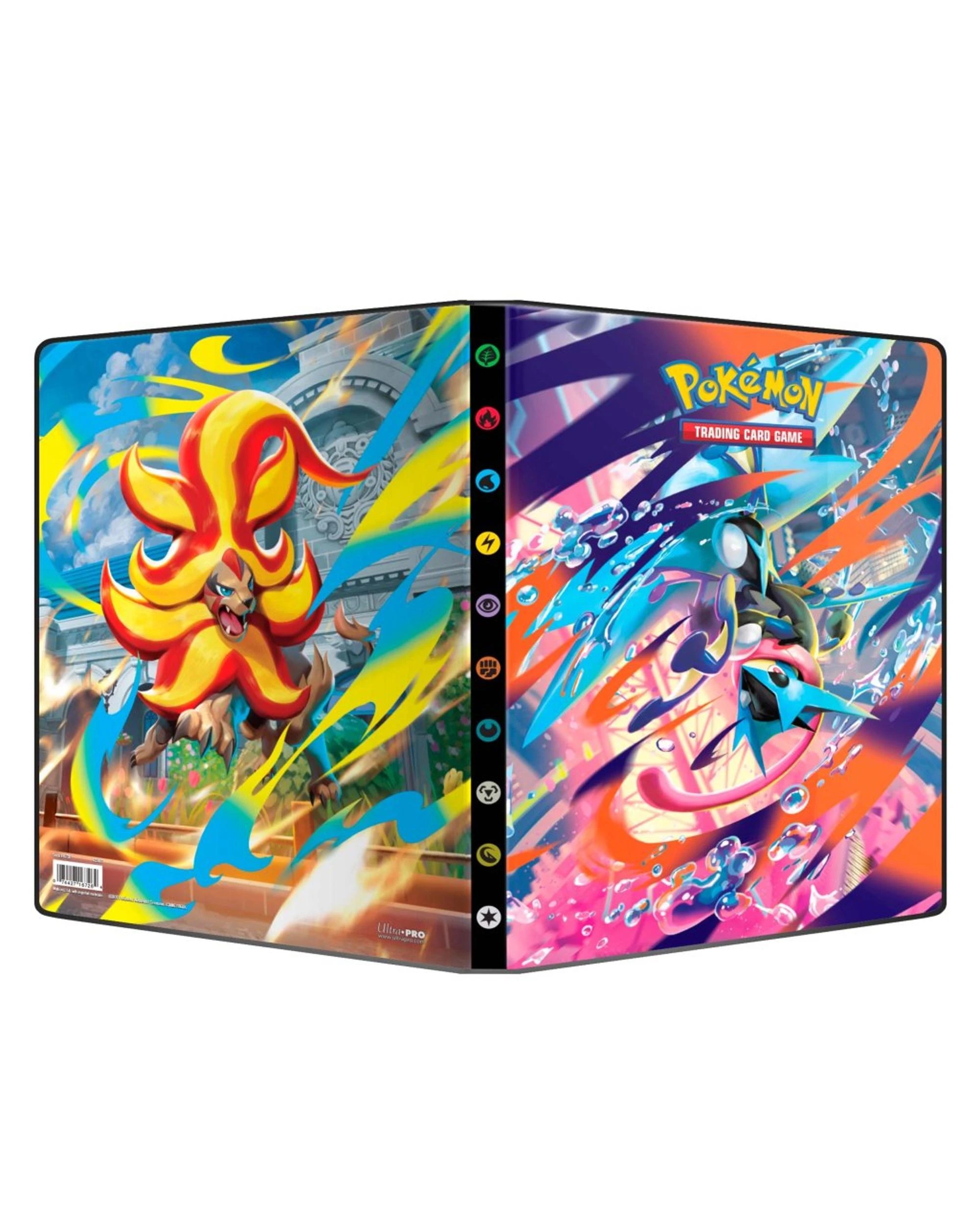 3 Ultra Pro Pokemon TCG Mega Evolution Chaos Rising 9 Pocket Portfolio, 3 of 5