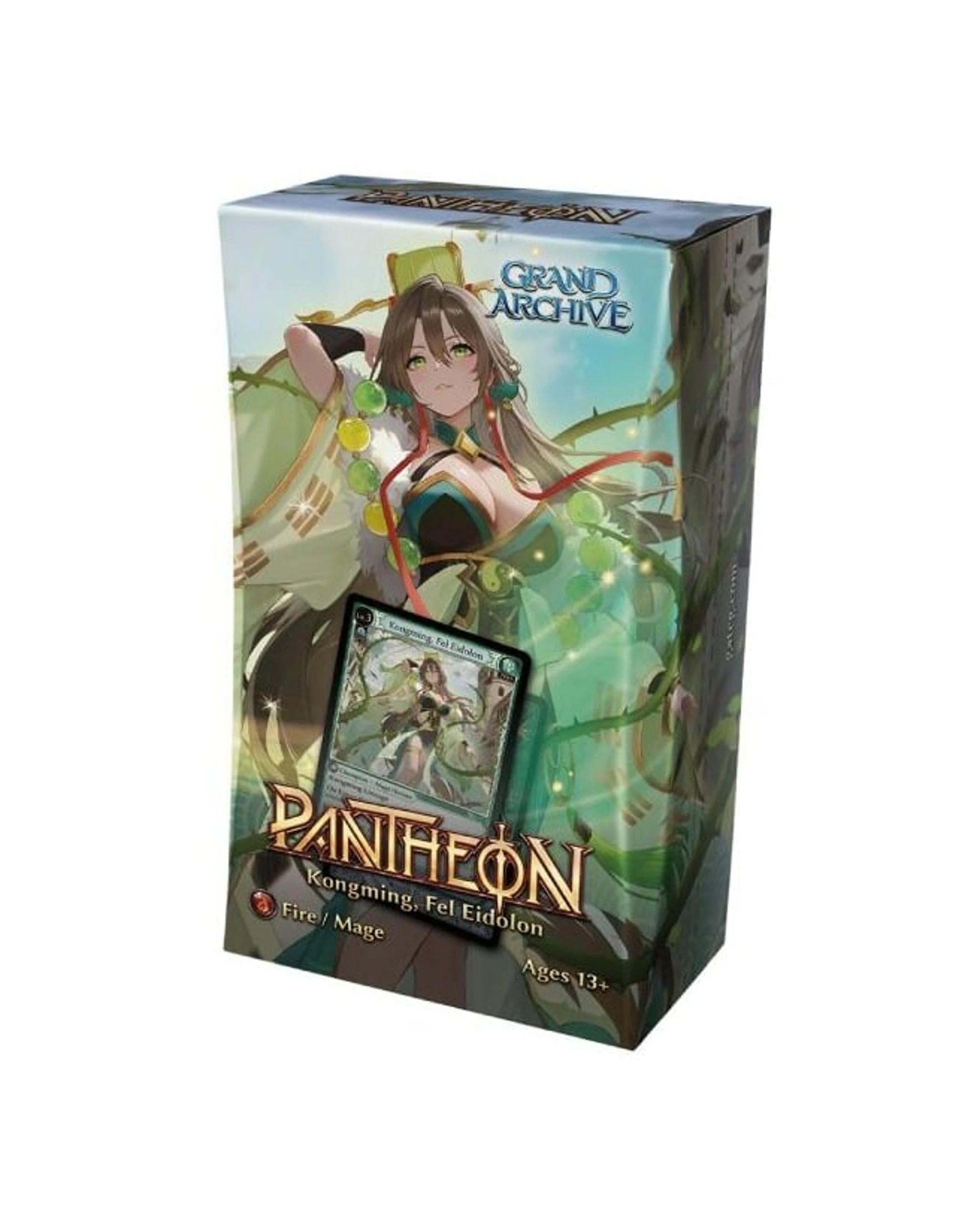 1 Grand Archive TCG: Radiant Origins Pantheon Deck - Kongming, Fel Eidolon, 1 of 1