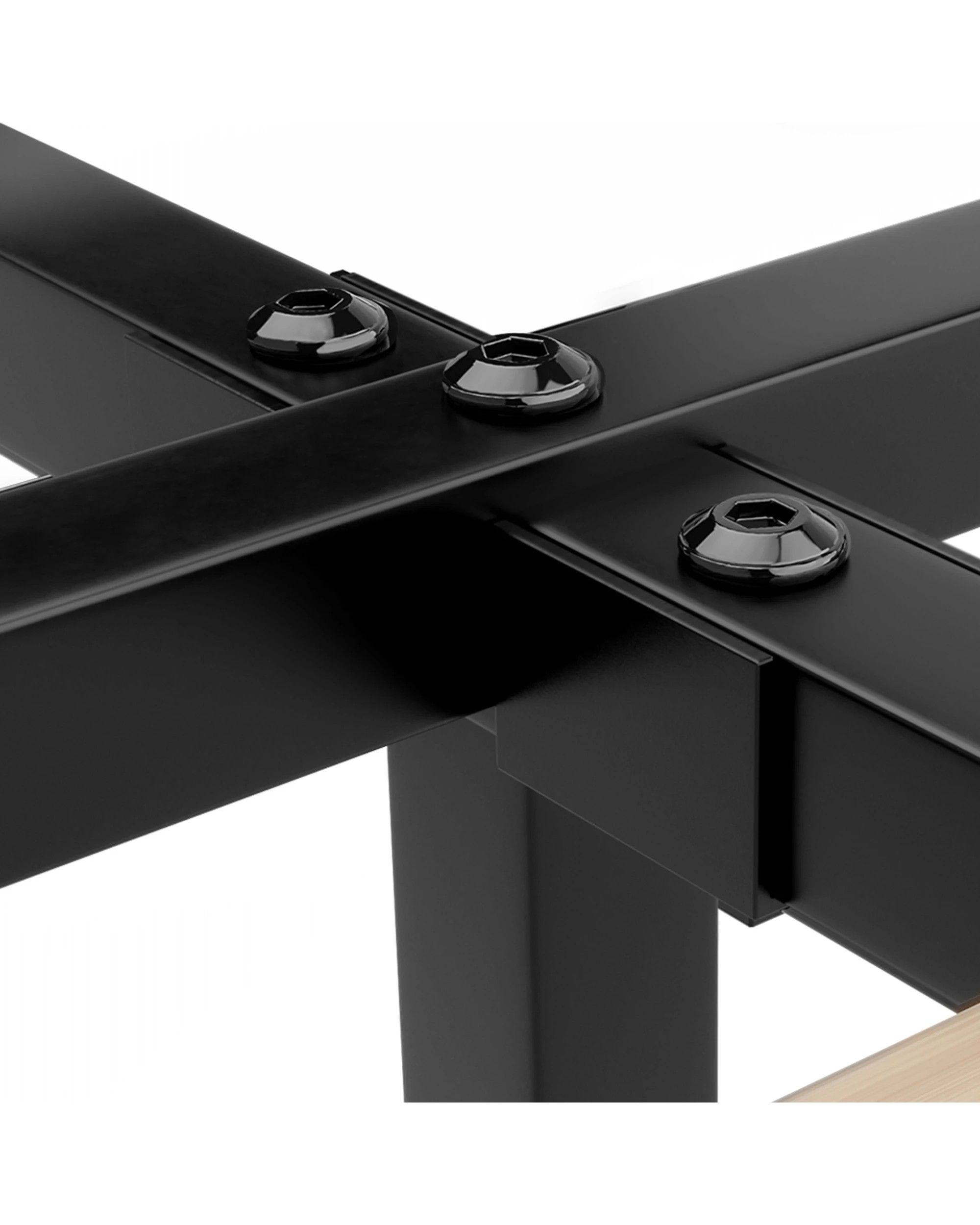 6 Advwin Bed Frame Double Size with 4 Storage Drawers & Charging Station - Grey, 6 of 7