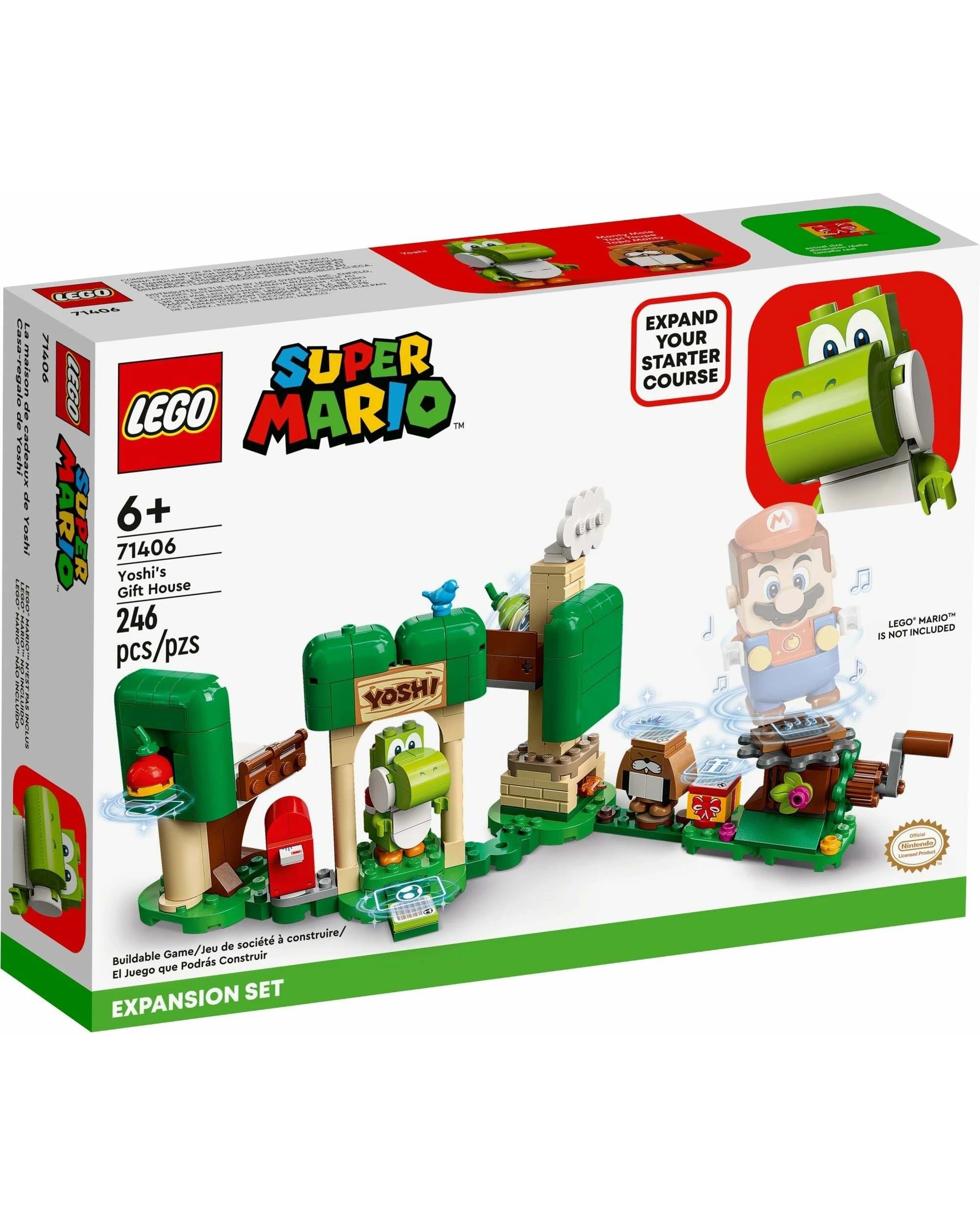 1 LEGO Super Mario Series 71406 Yoshi's Gift House, 1 of 5