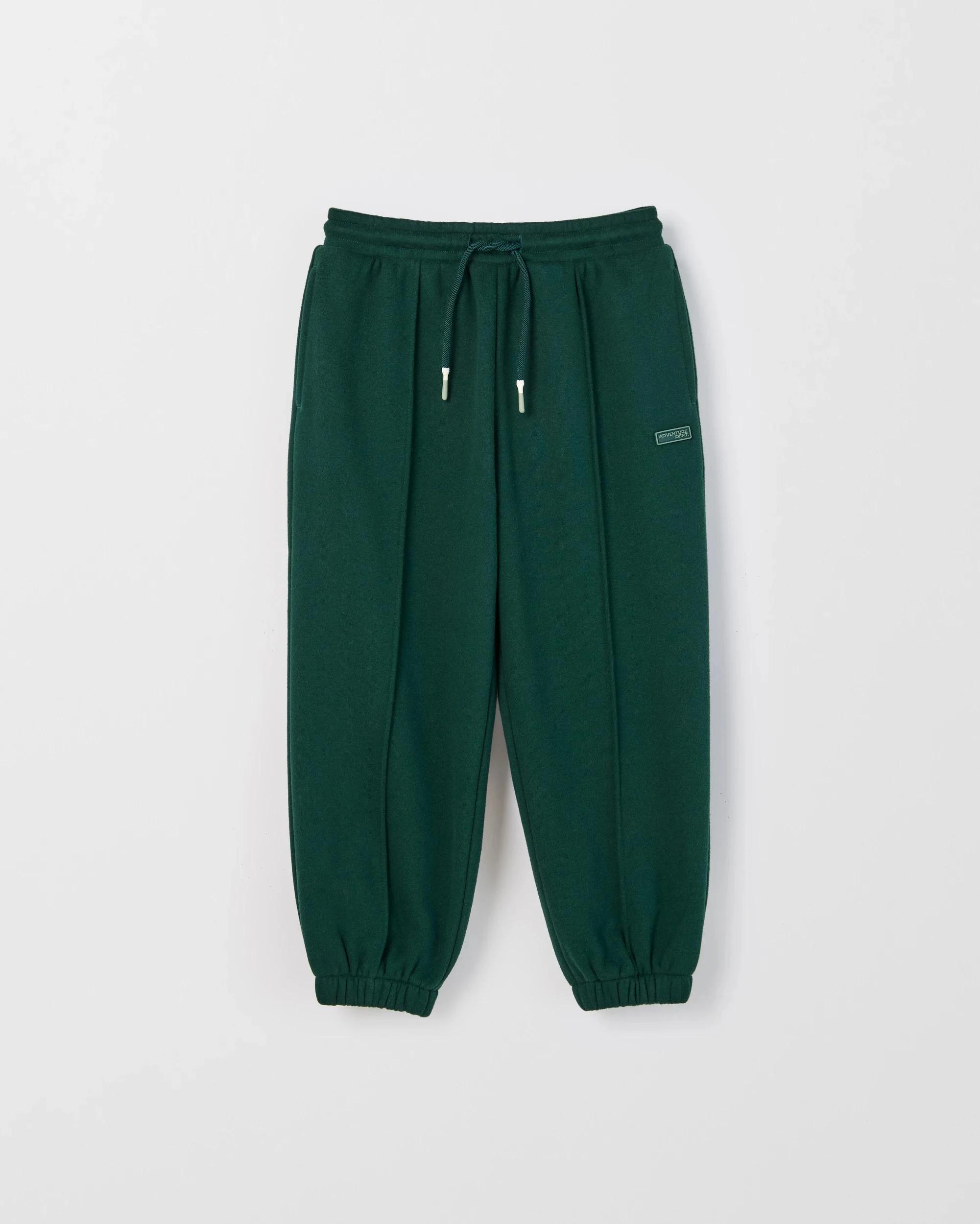 1 Target Kids Australian Cotton Blend Pin Tuck Trackpants GREEN, 1 of 1
