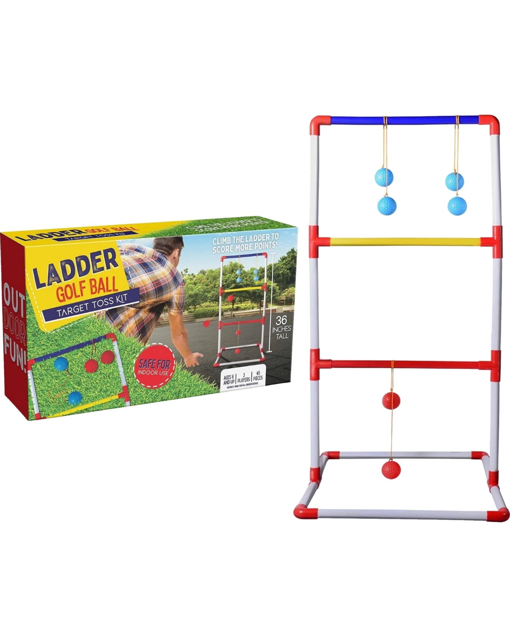 1 Artwrap Ladder Golf Ball Target Toss Game, 1 of 1