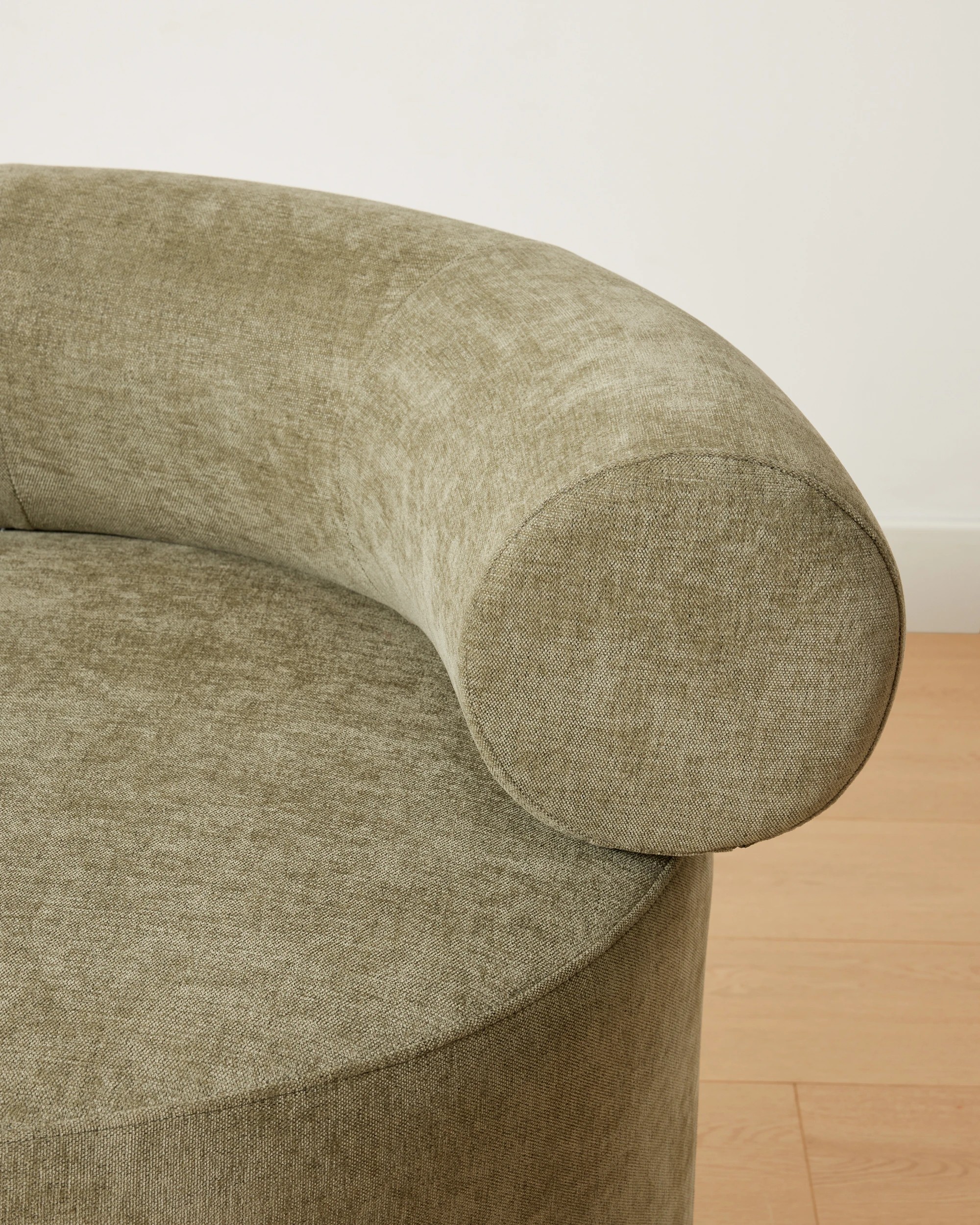 6 Halo Swivel Round Chair - Green, 6 of 9