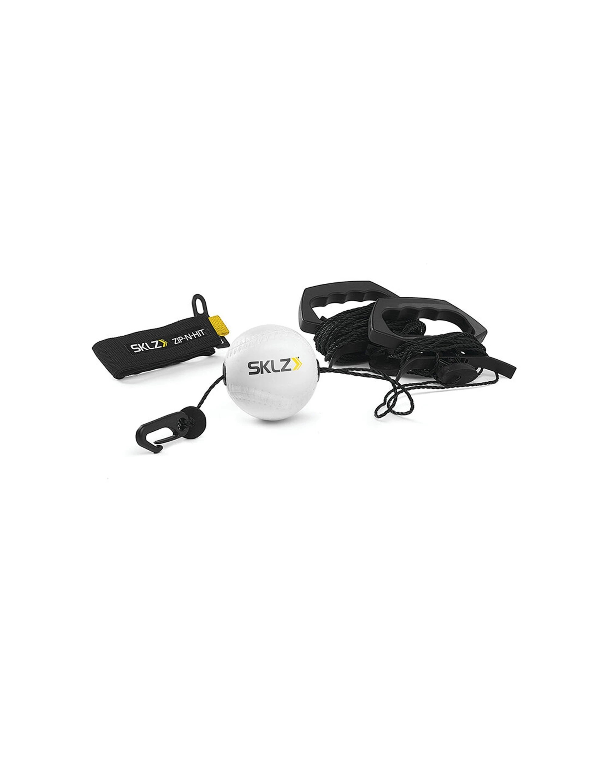1 Sklz Zip-N-Hit Pro Baseball Softball Swing Training System for Training and Skill Development - Black, 1 of 3