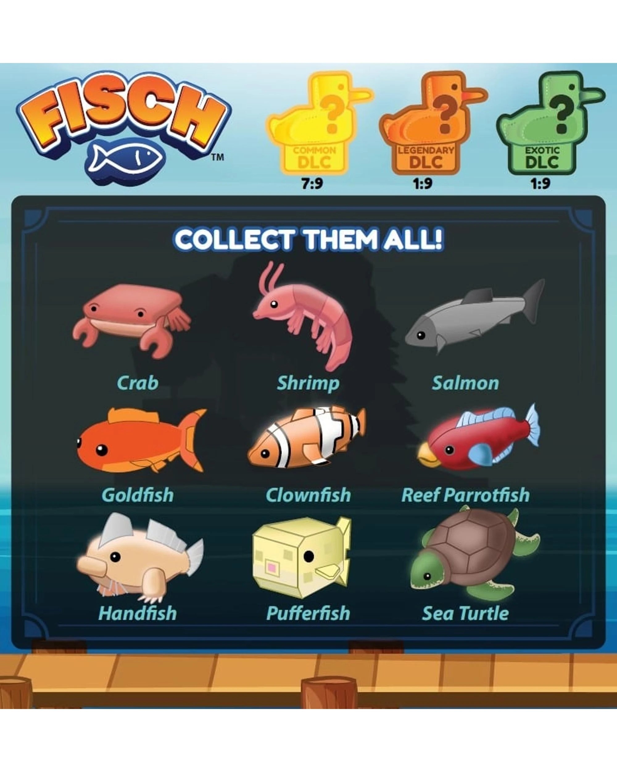 4 Fisch Roblox Series 1 Collectable Plush Blind Box, 4 of 4