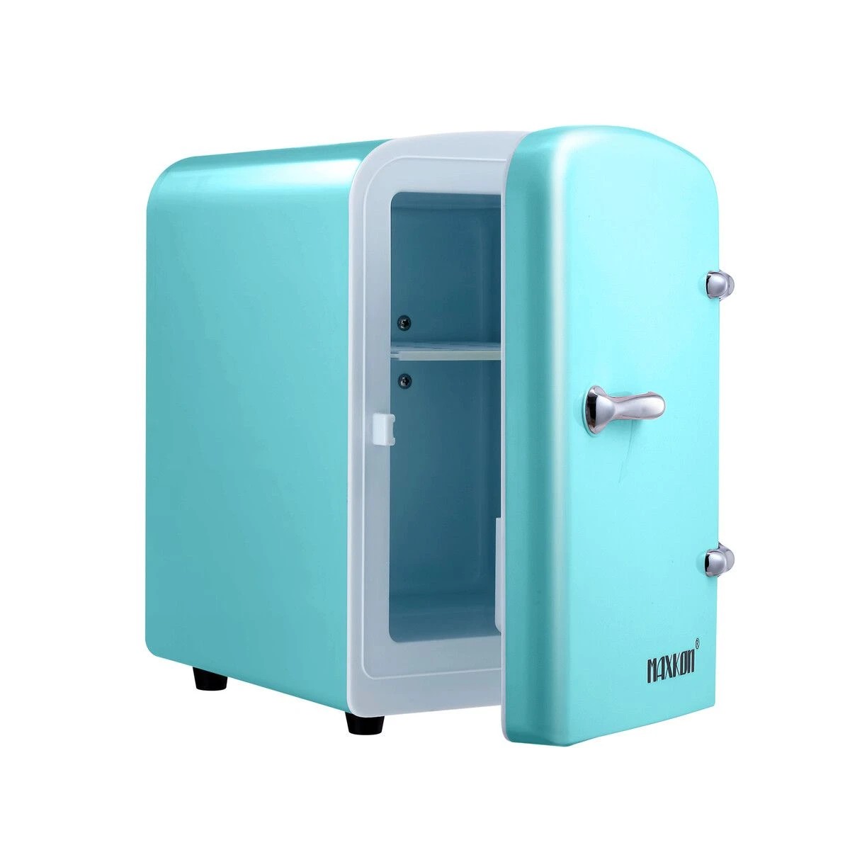 1 Maxkon Mini Fridge 4L 6 Can Portable Cooler Warmer, 1 of 4