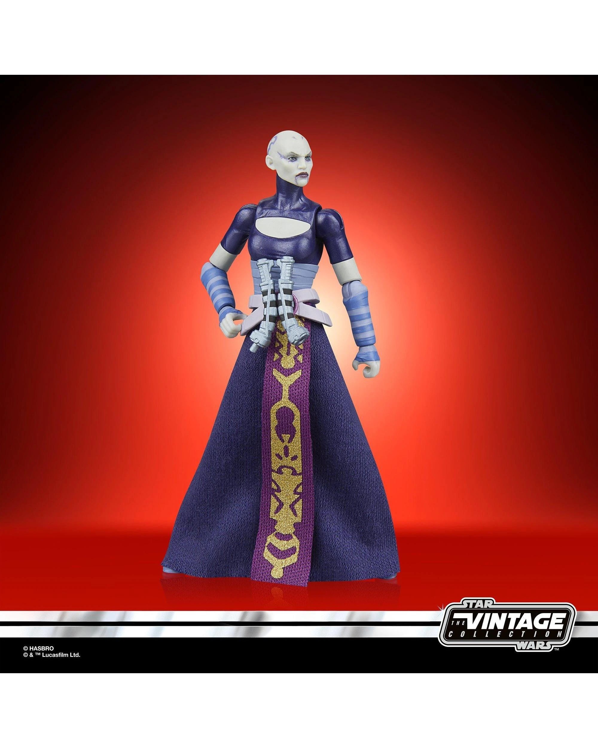 3 Hasbro Star Wars The Vintage Collection: The Clone Wars Asajj Ventress Action Figure, 3 of 10