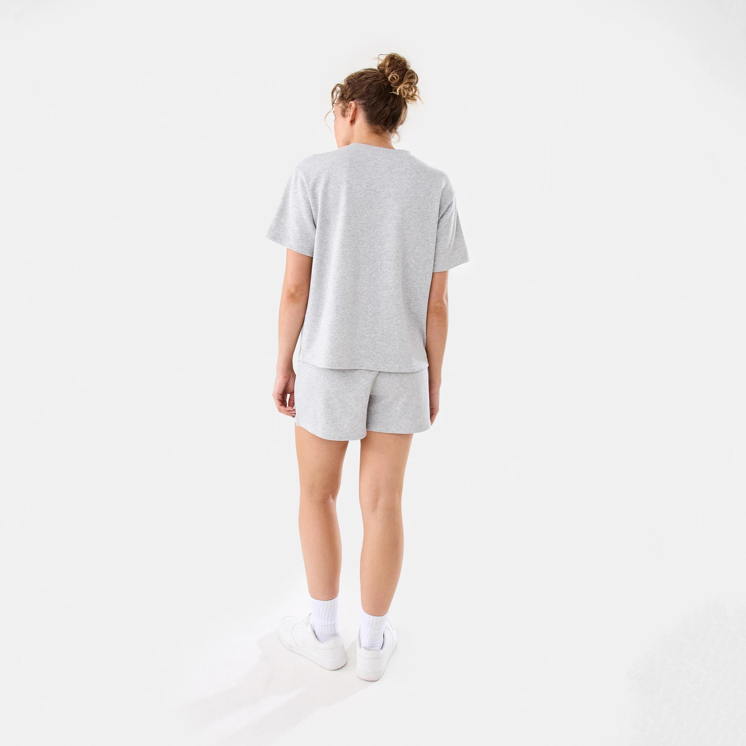 4 Active Womens Terry Shorts SOFT GREY MARLE, 4 of 6